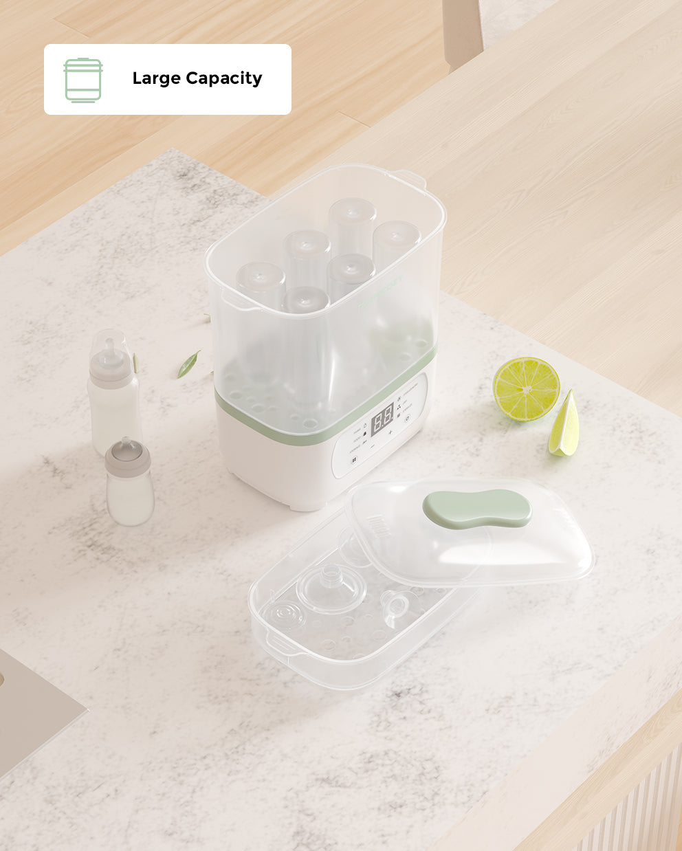 momcozy-8-in-1-babyflaschen-dampfsterilisator-mit-trockner image 3