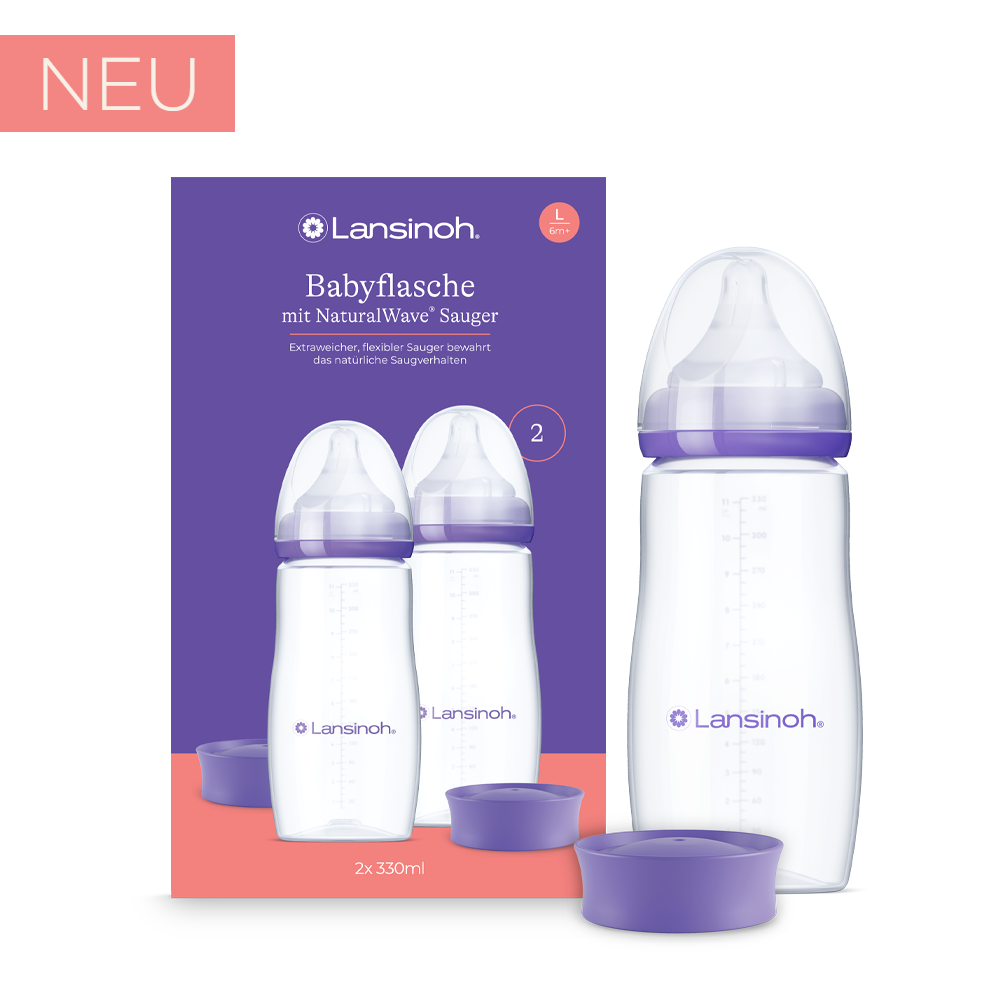 lansinoh-babyflasche-mit-naturalwave-sauger-l-2-x-330-ml image 1
