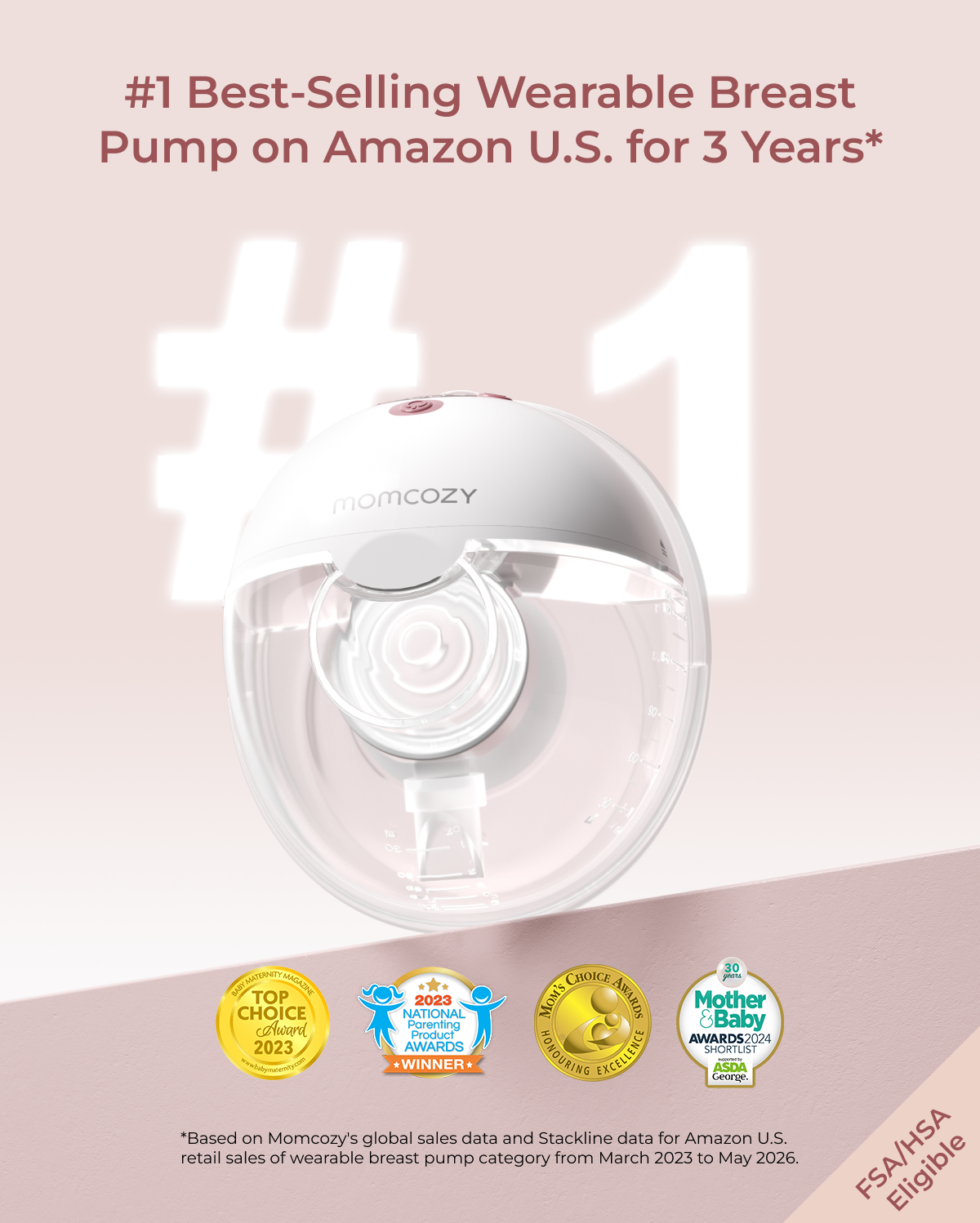 momcozy-m5-smart-tragbare-milchpumpe-kleanpal-pro-flaschenreiniger-bundle image 3