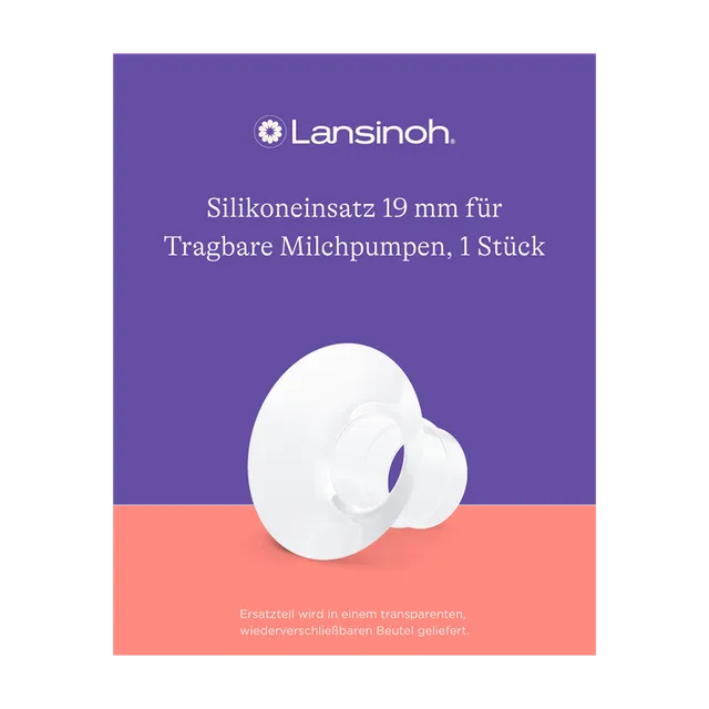 lansinoh-silikoneinsatz-19-mm-f-r-tragbare-milchpumpen-1-st image 1