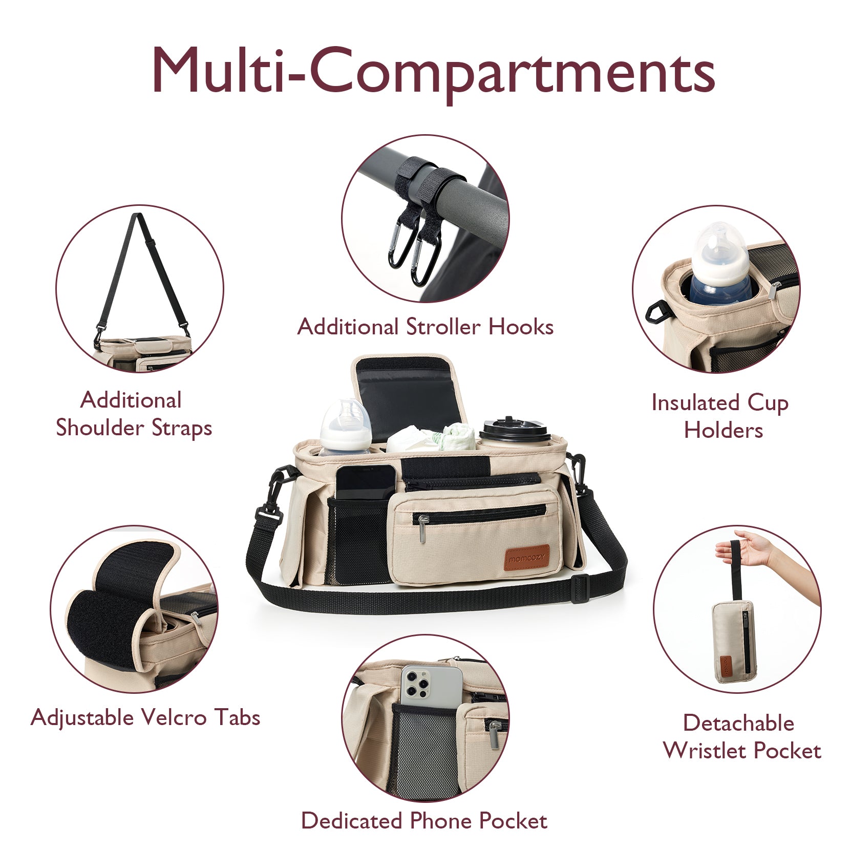 momcozy-kinderwagenorganizer-all-in-one-becherhalter image 3