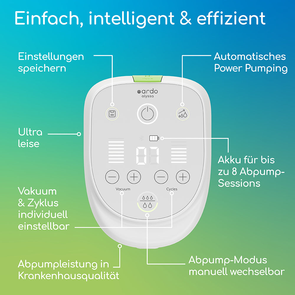 ardo-alyssa-hands-free-tragbare-milchpumpe-mit-app-steuerung image 2