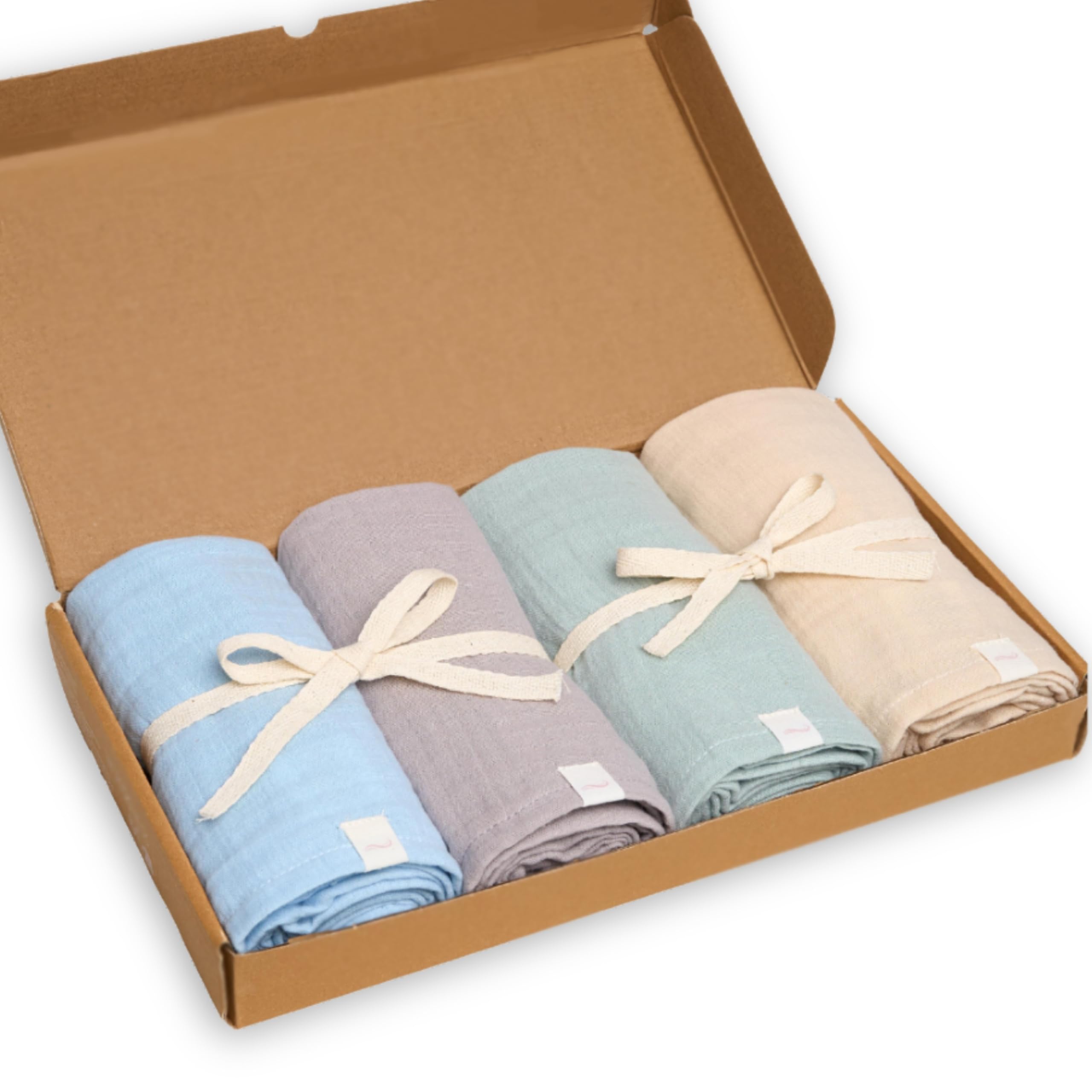 livella-mullt-cher-baby-4er-set-bio-baumwoll-musselin-65x65-cm image 8