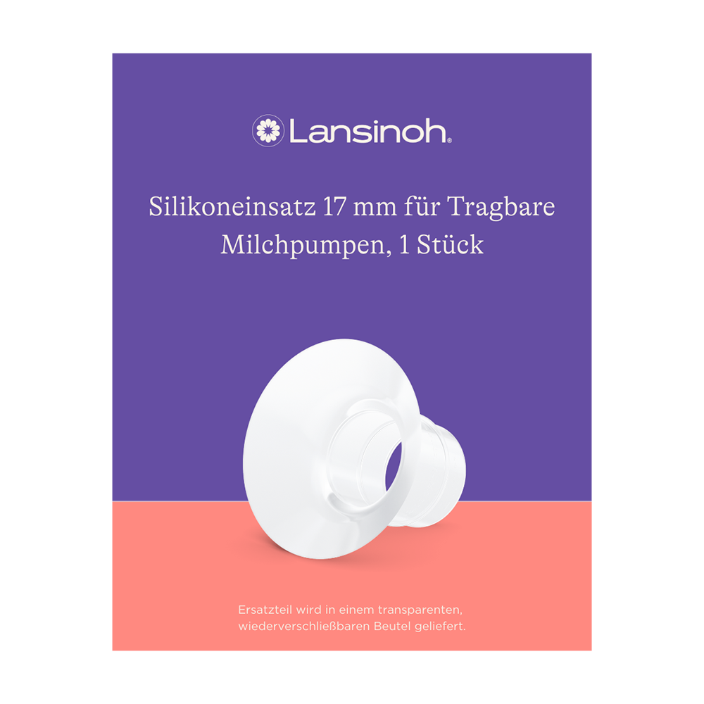 lansinoh-silikoneinsatz-17-mm-f-r-tragbare-milchpumpen-1-st image 1