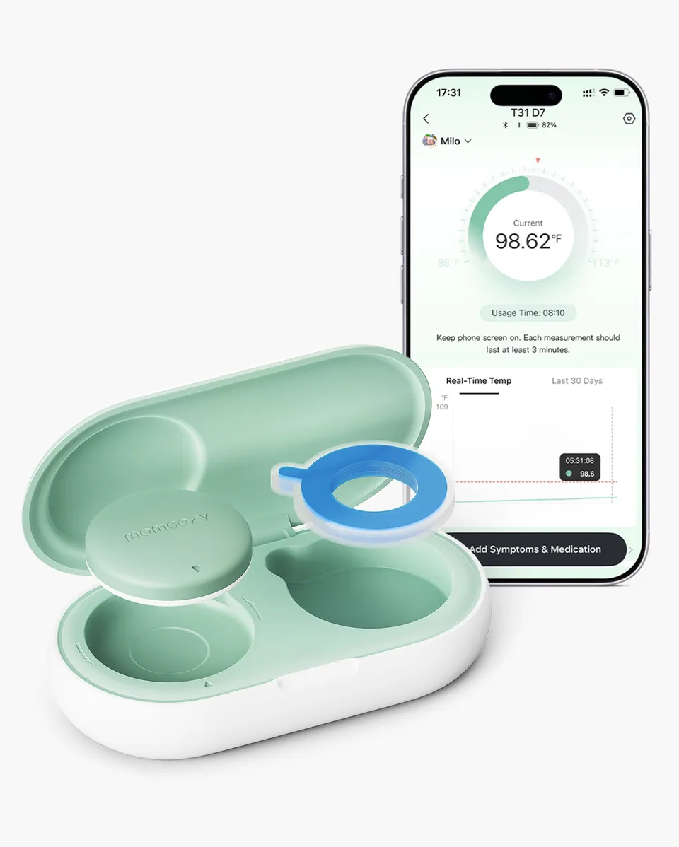 momcozy-smartes-babythermometer-mit-app-medizinische-genauigkeit image 1