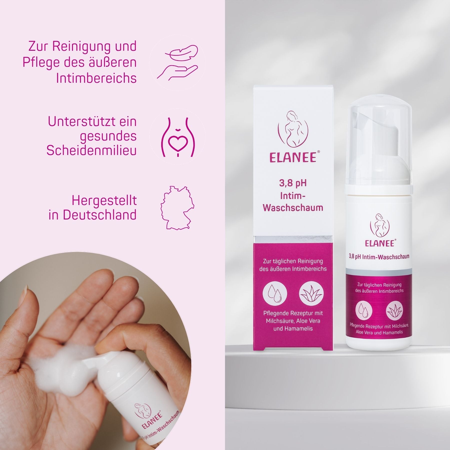 elanee-3-8-ph-intim-waschschaum-sanfte-reinigung image 2