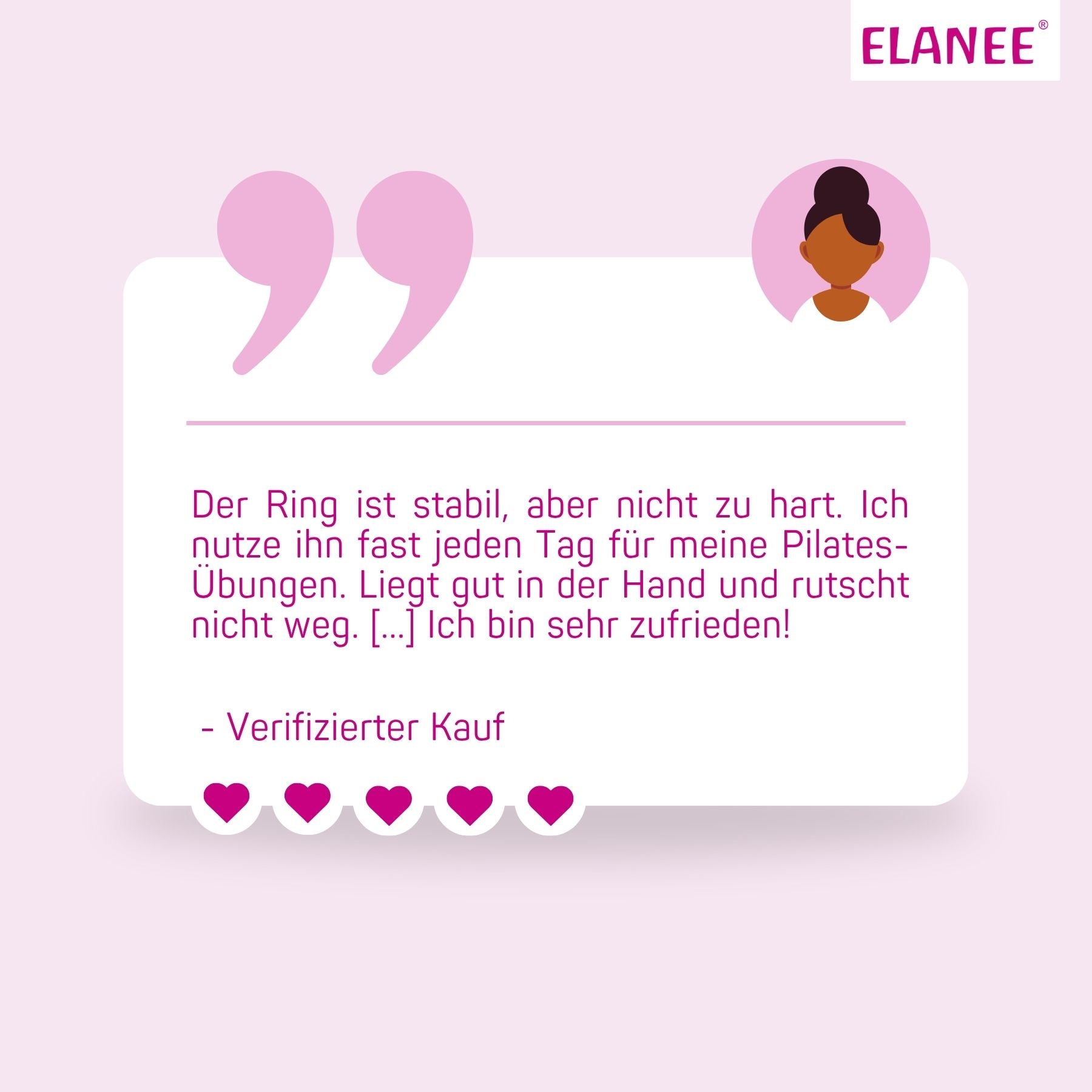 elanee-pilates-ring-38-cm-beckenboden-trainingshilfe-grau image 6