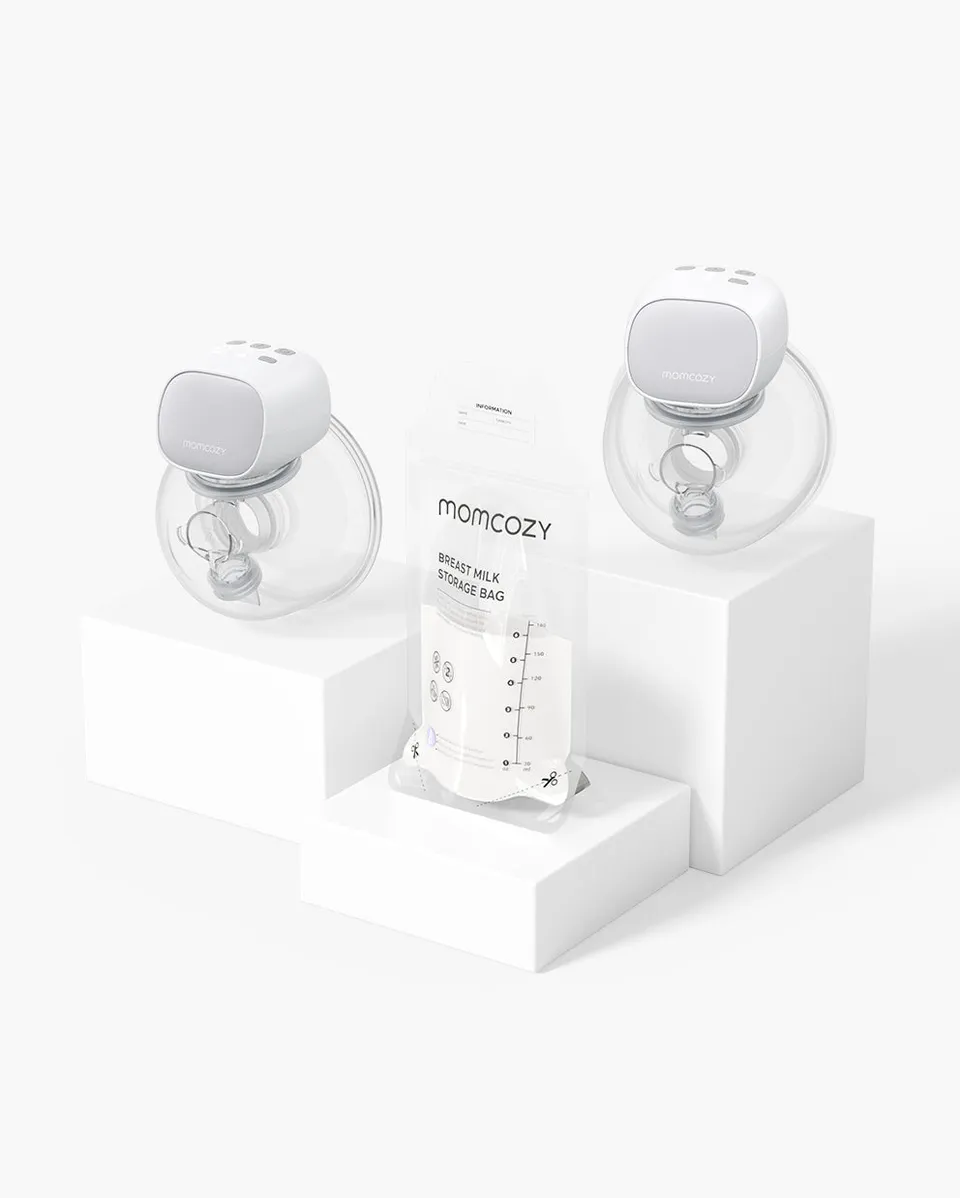 momcozy-s9-pro-doppel-set-zwei-milchpumpen-muttermilch-aufbewahrungsbeutel-bundl image 1