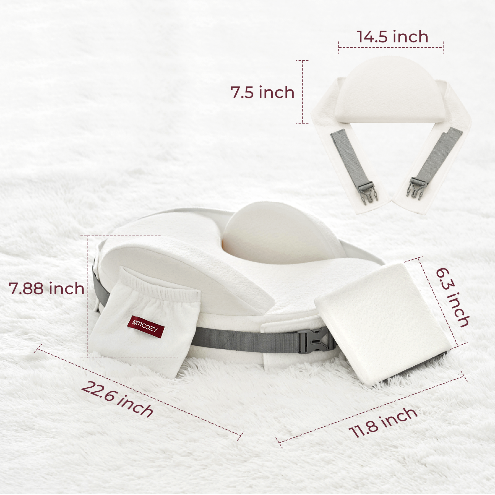 momcozy-memory-foam-stillkissen image 2