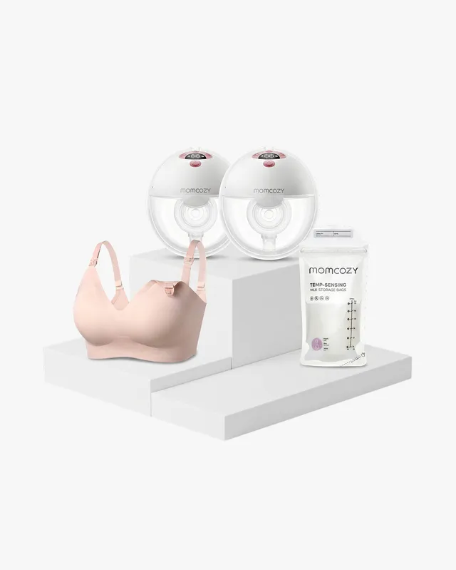 momcozy-m5-smart-milchpumpe-120-muttermilchbeutel-still-bh-yn21-bundle image 1