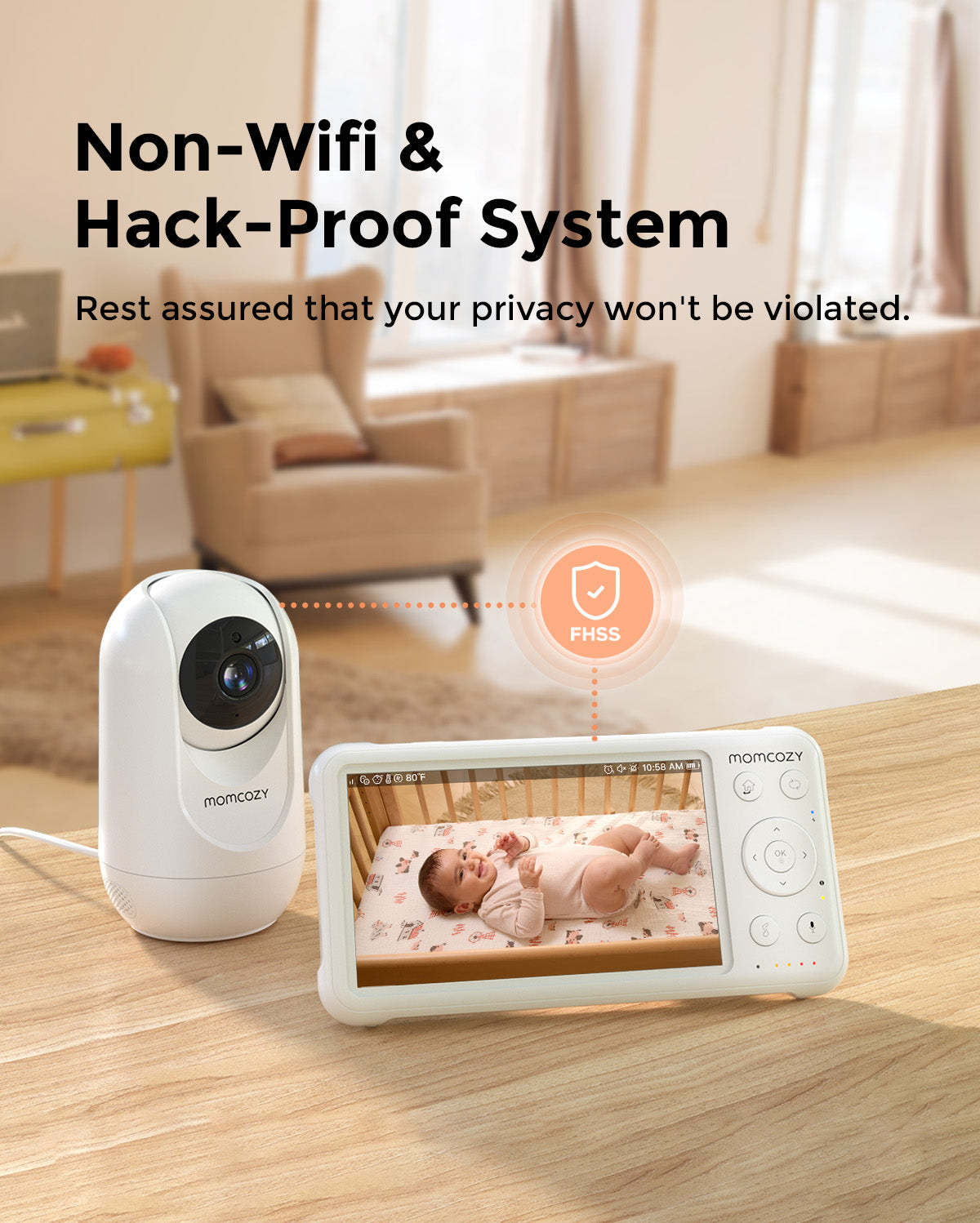 momcozy-bm01-videobabyphone-1080p-mit-5-zoll-display image 2