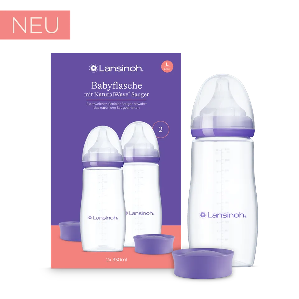 lansinoh-babyflasche-mit-naturalwave-sauger-l-2-x-330-ml image 1