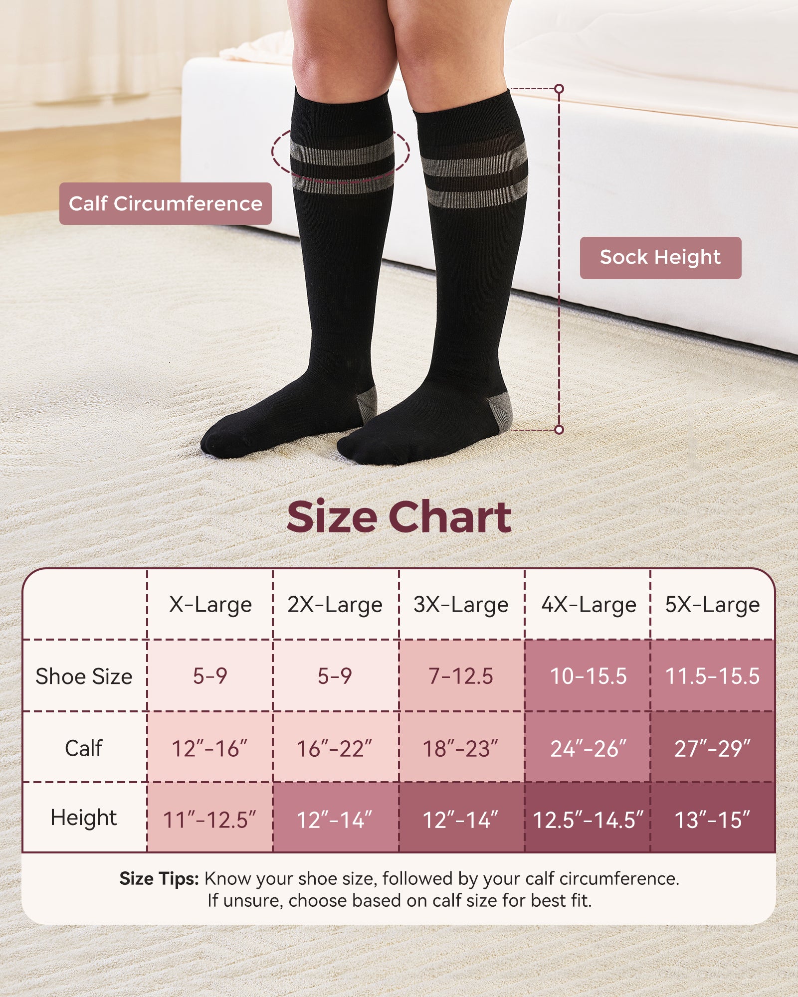 momcozy-kompressionssocken-schwangere-2er-pack-15-20-mmhg image 6