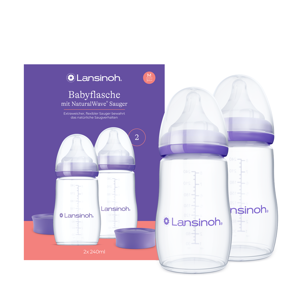 lansinoh-babyflasche-mit-naturalwave-sauger-240-ml-kunststoff image 2