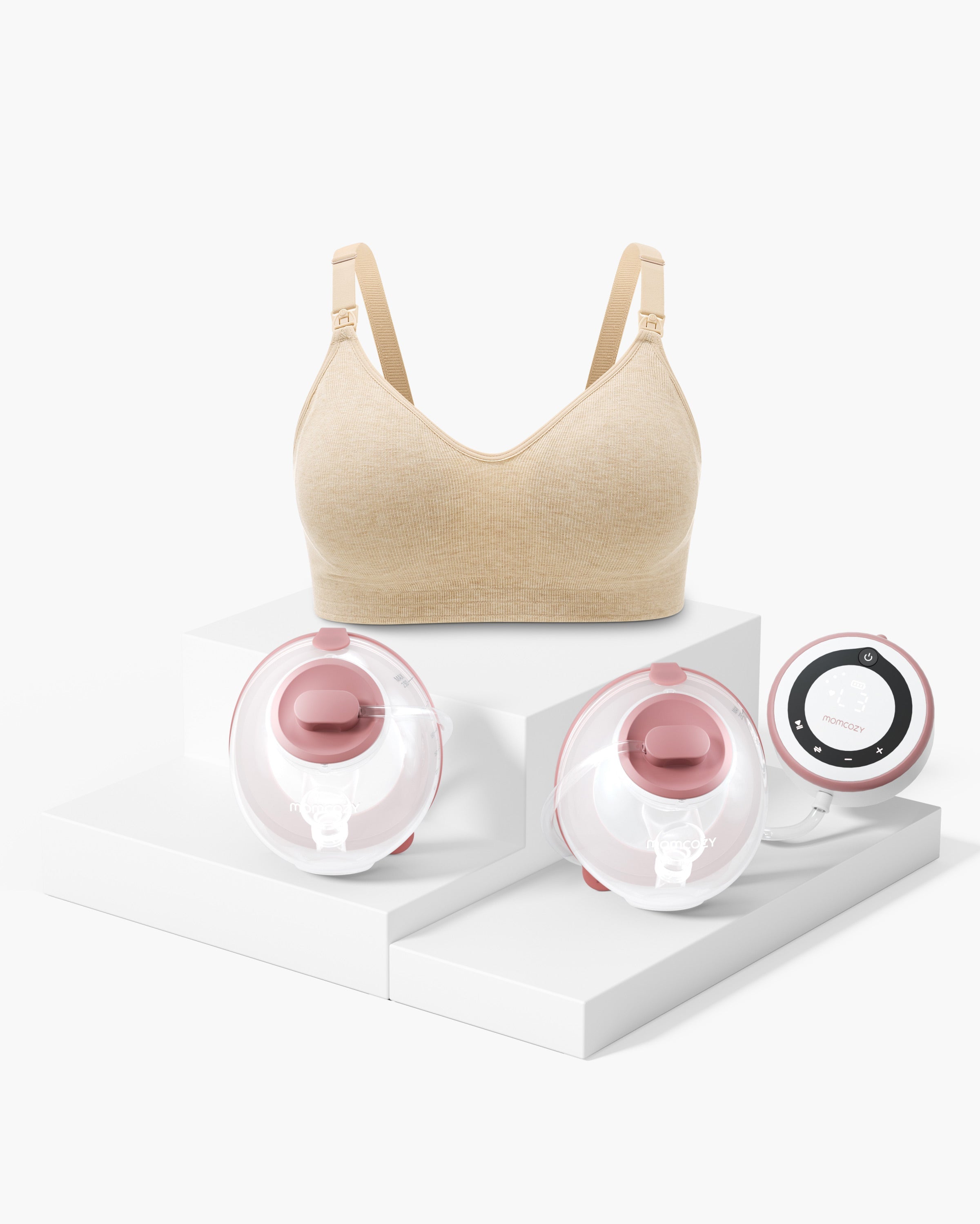momcozy-v1-pro-bh-bundle-v1-pro-milchpumpe-baumwoll-still-bh image 1