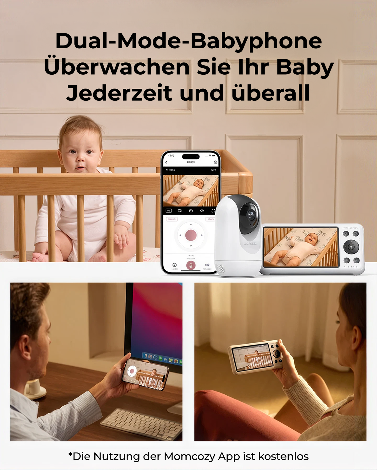 momcozy-bm04-5-zoll-dual-mode-smart-babyphone-mit-2-kameras image 2