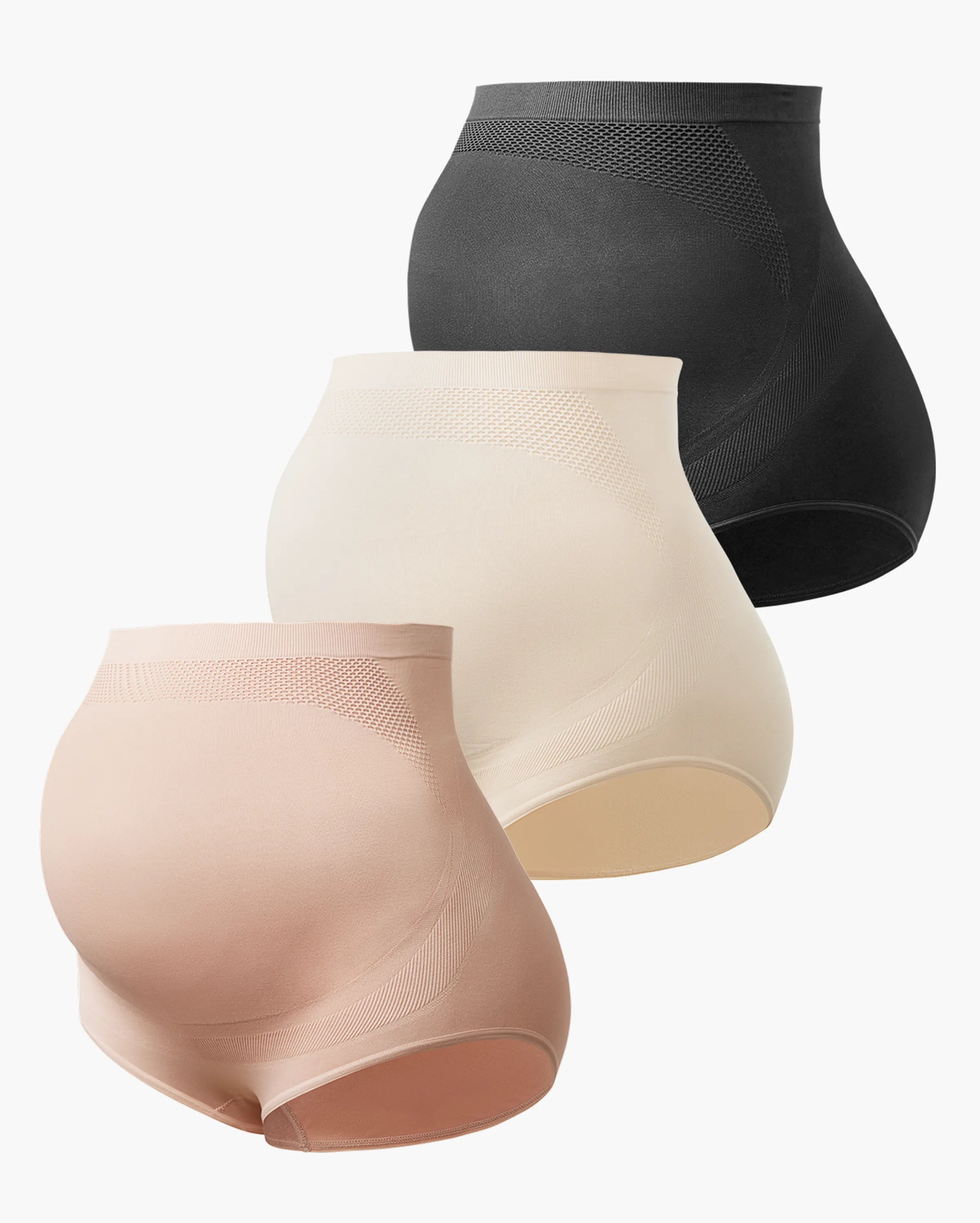momcozy-hohe-taillenschwangerschaft-nahtloser-weicher-bauchst-tzhaufen-v-series image 2