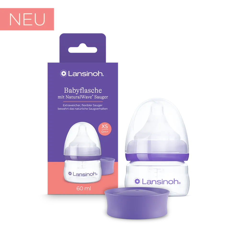 lansinoh-babyflasche-naturalwave-sauger-xs-60-ml image 1