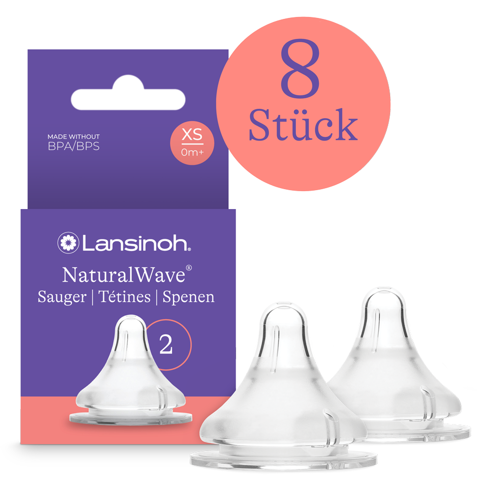 lansinoh-naturalwave-sauger-xs-silikonsauger image 2