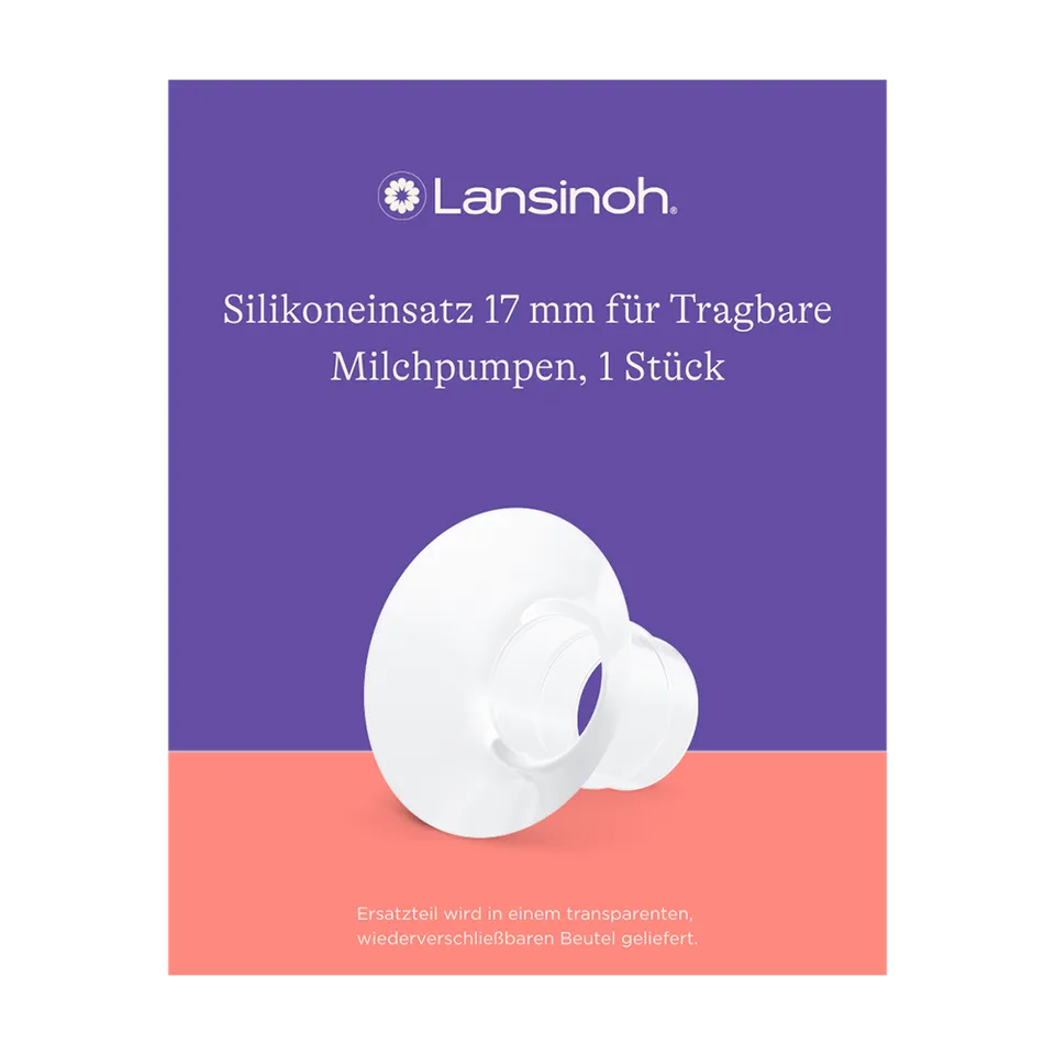 lansinoh-silikoneinsatz-17-mm-f-r-tragbare-milchpumpen-1-st image 1