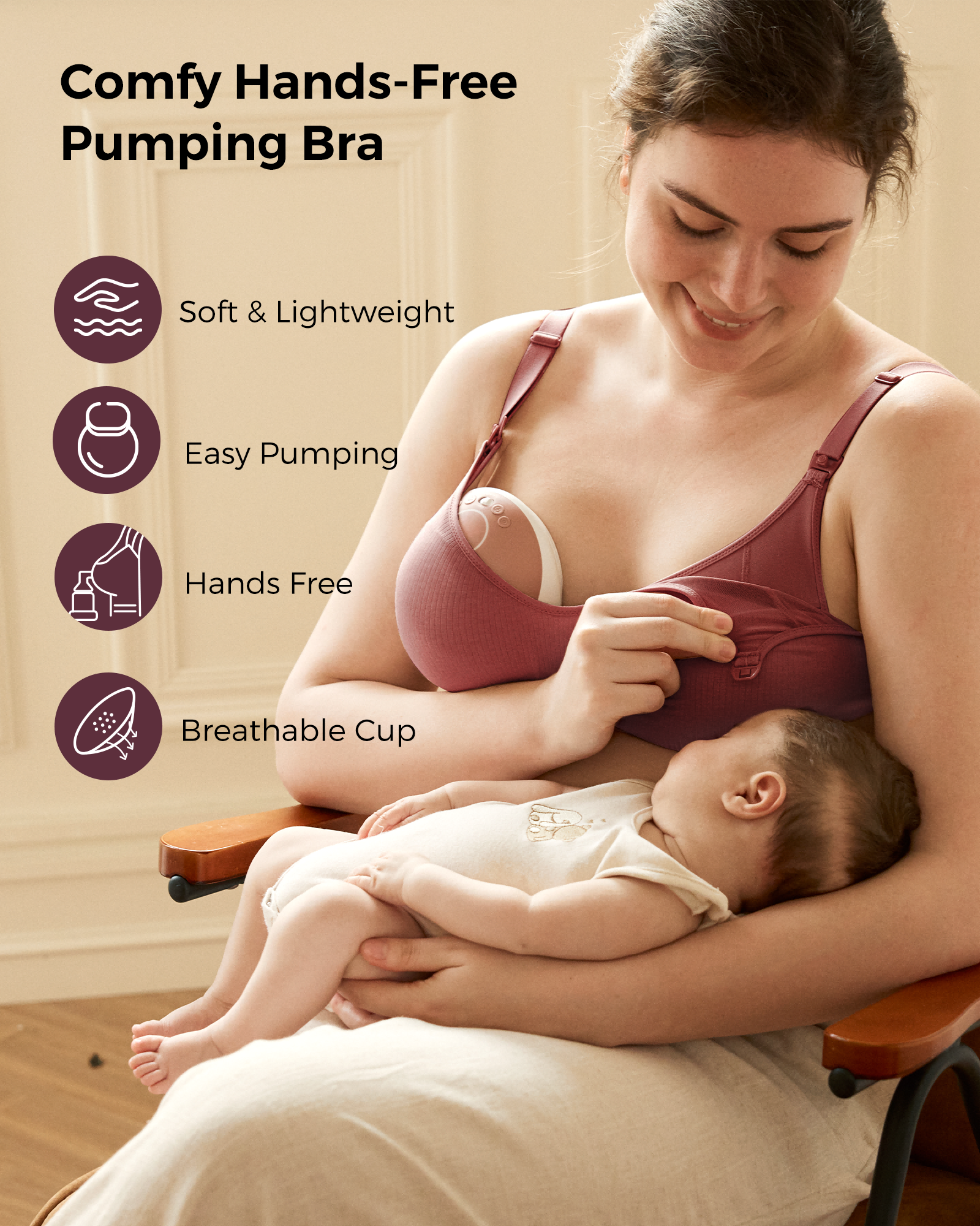 momcozy-tencel-kabelloser-nahtloser-pump-bh image 4