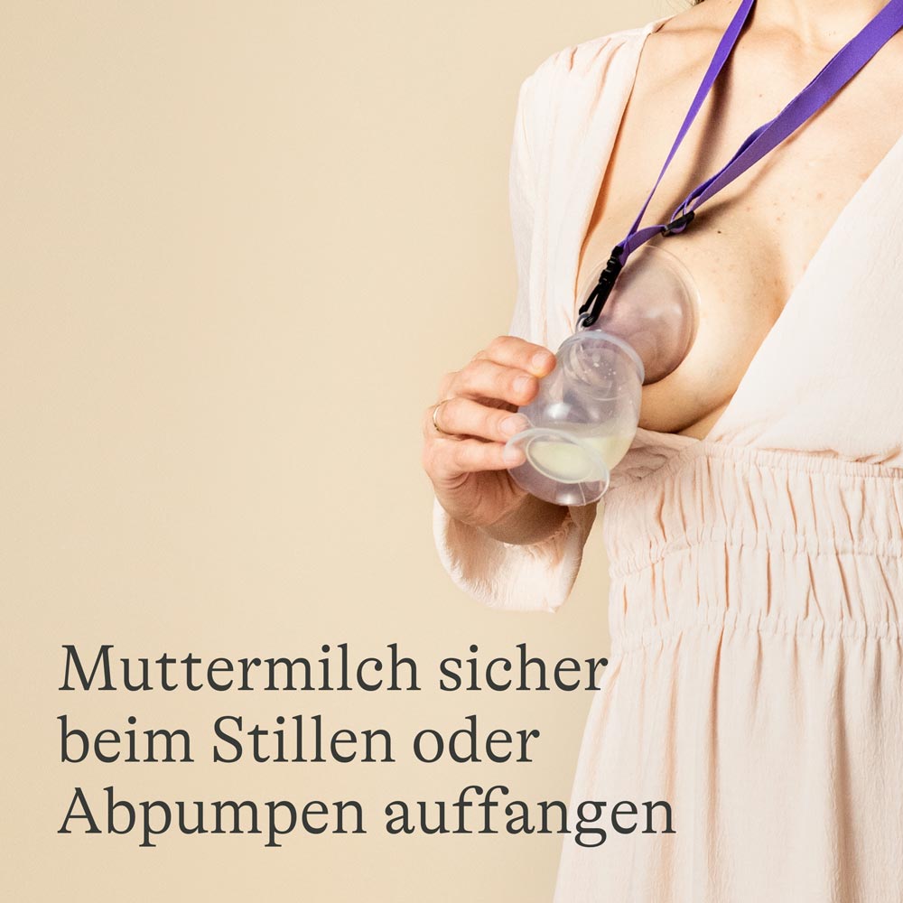 lansinoh-silikon-milchpumpe-manuelle-milchauffangpumpe image 2