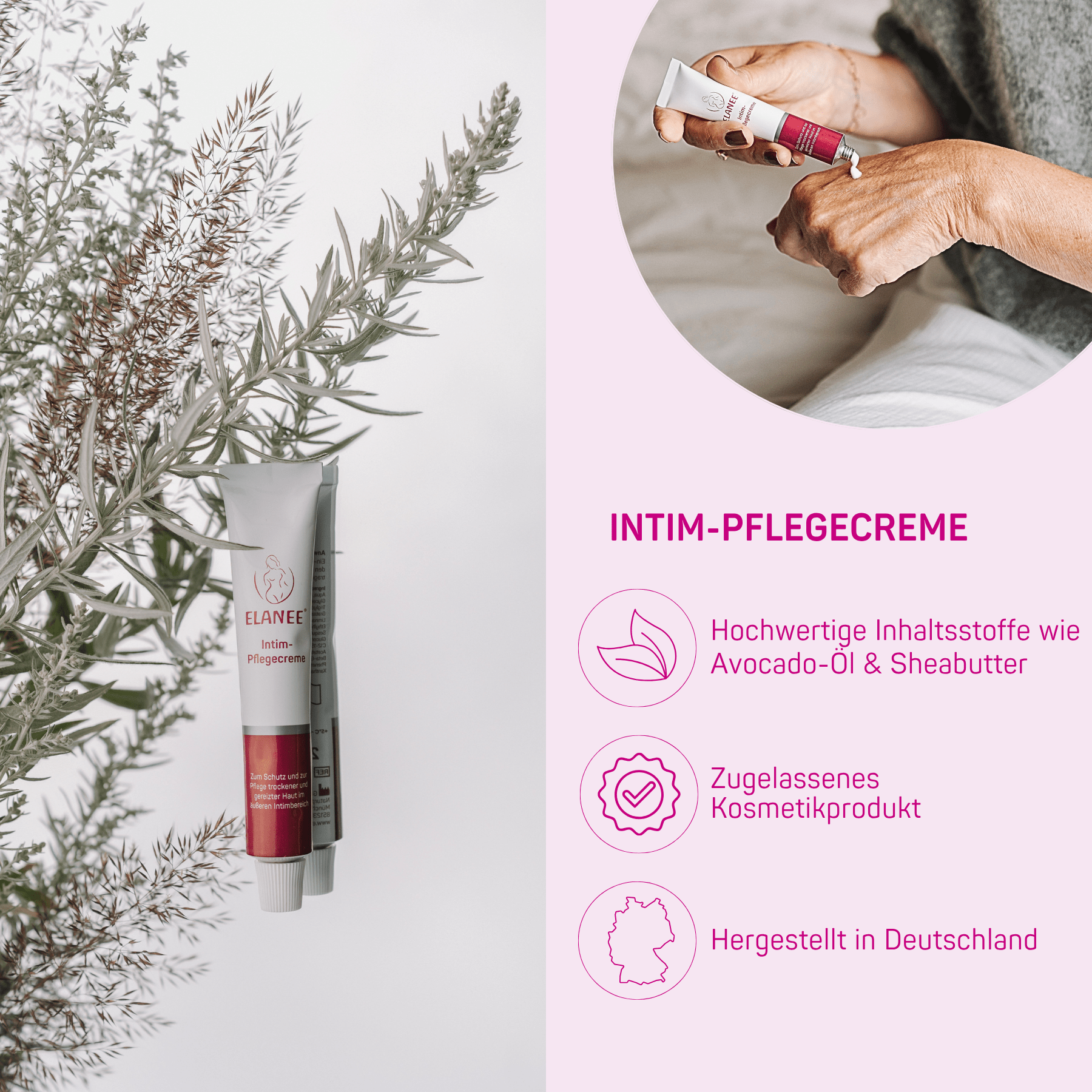 elanee-intimpflege-set-3in1-intim-waschschaum-intim-pflegecreme image 4