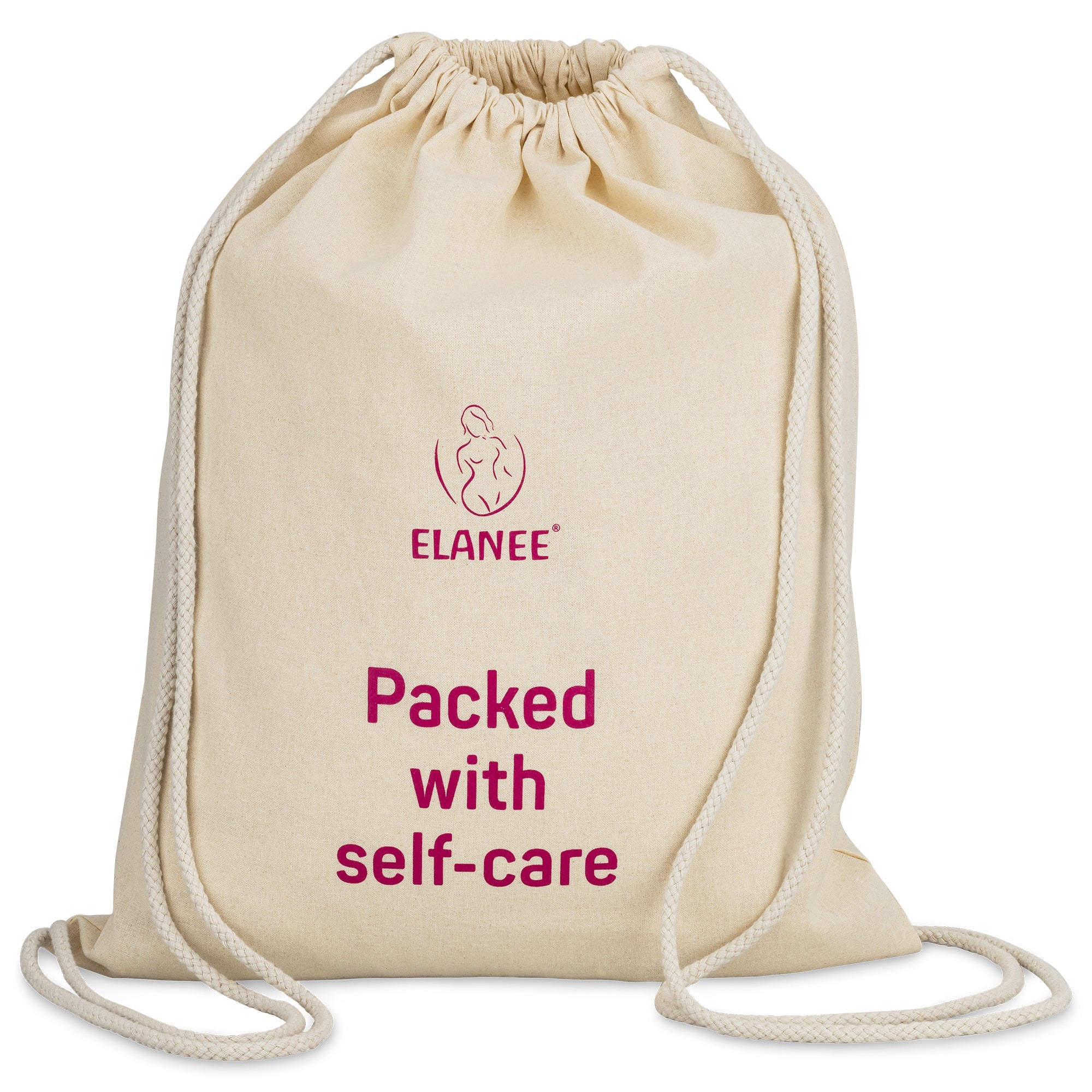 elanee-self-care-bag-baumwollbeutel-37-x-46-cm image 1