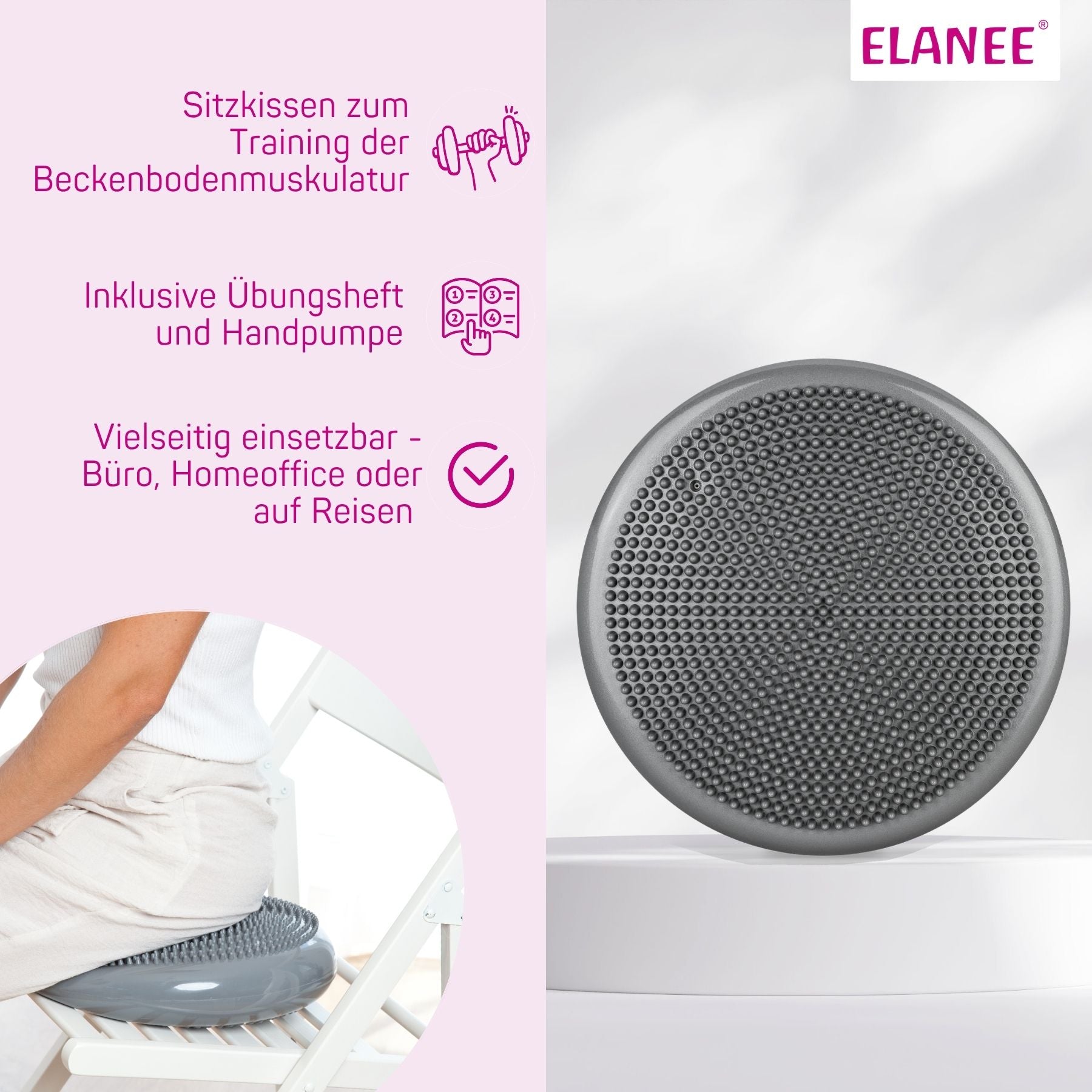elanee-sitzkissen-f-r-beckenbodentraining-33cm-aktiv image 2