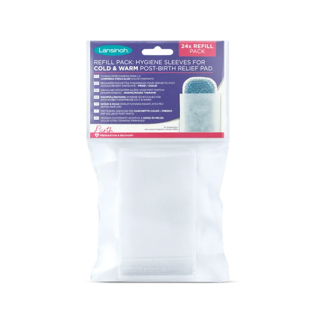 lansinoh-hygiene-schutzvlies-nachf-llpack-f-r-wochenbett-kompresse-kalt-warm image 1