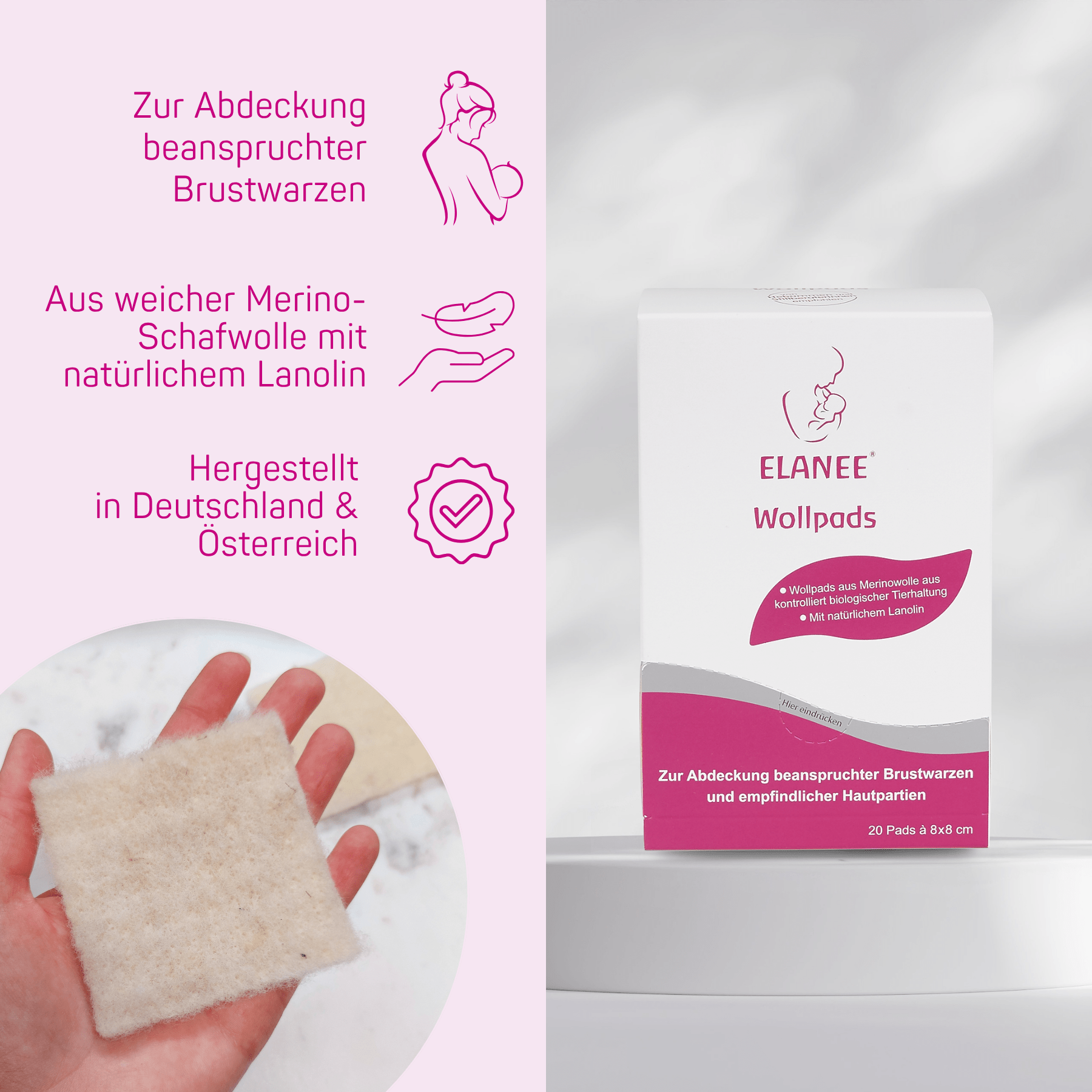 elanee-wollpads-aus-merino-schafwolle-brustwarzenschutz image 2