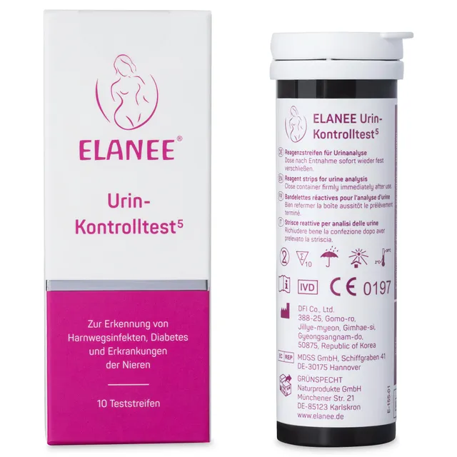 elanee-urin-kontrolltest-5-schnelltest-10-streifen image 1