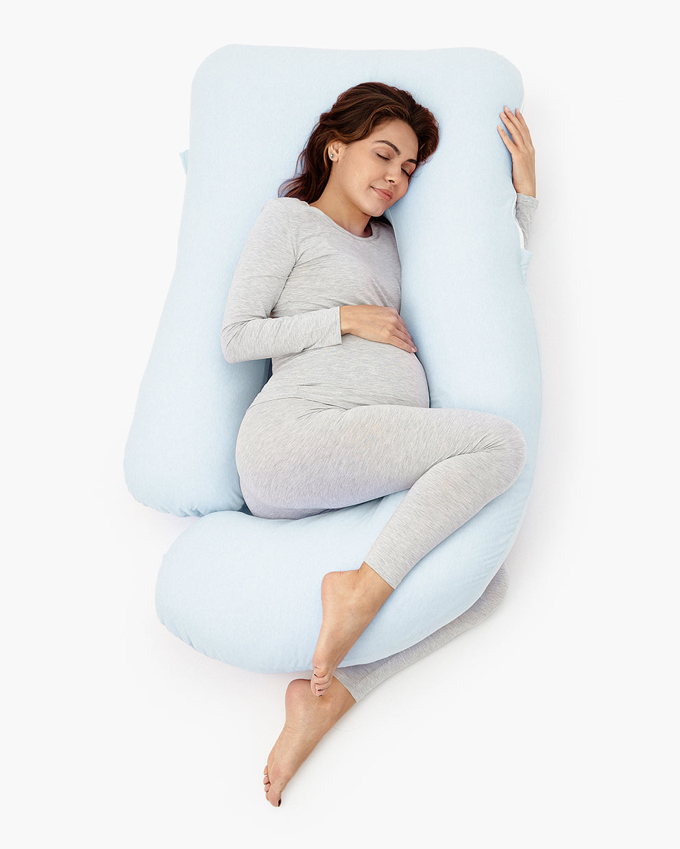 momcozy-huggable-u-f-rmiges-baumwoll-schwangerschaftskissen image 7
