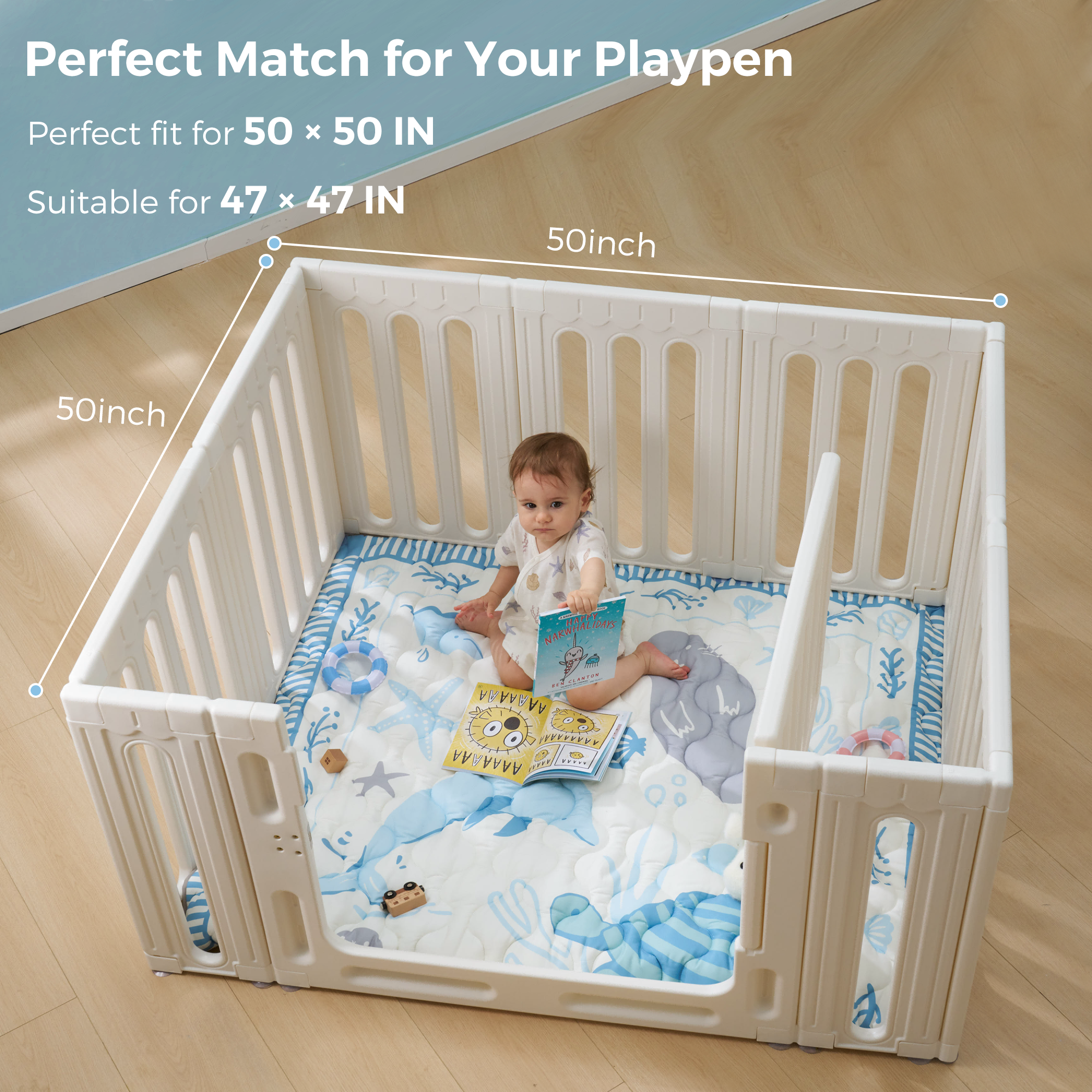 momcozy-baby-portable-spielmatte-playmat image 7