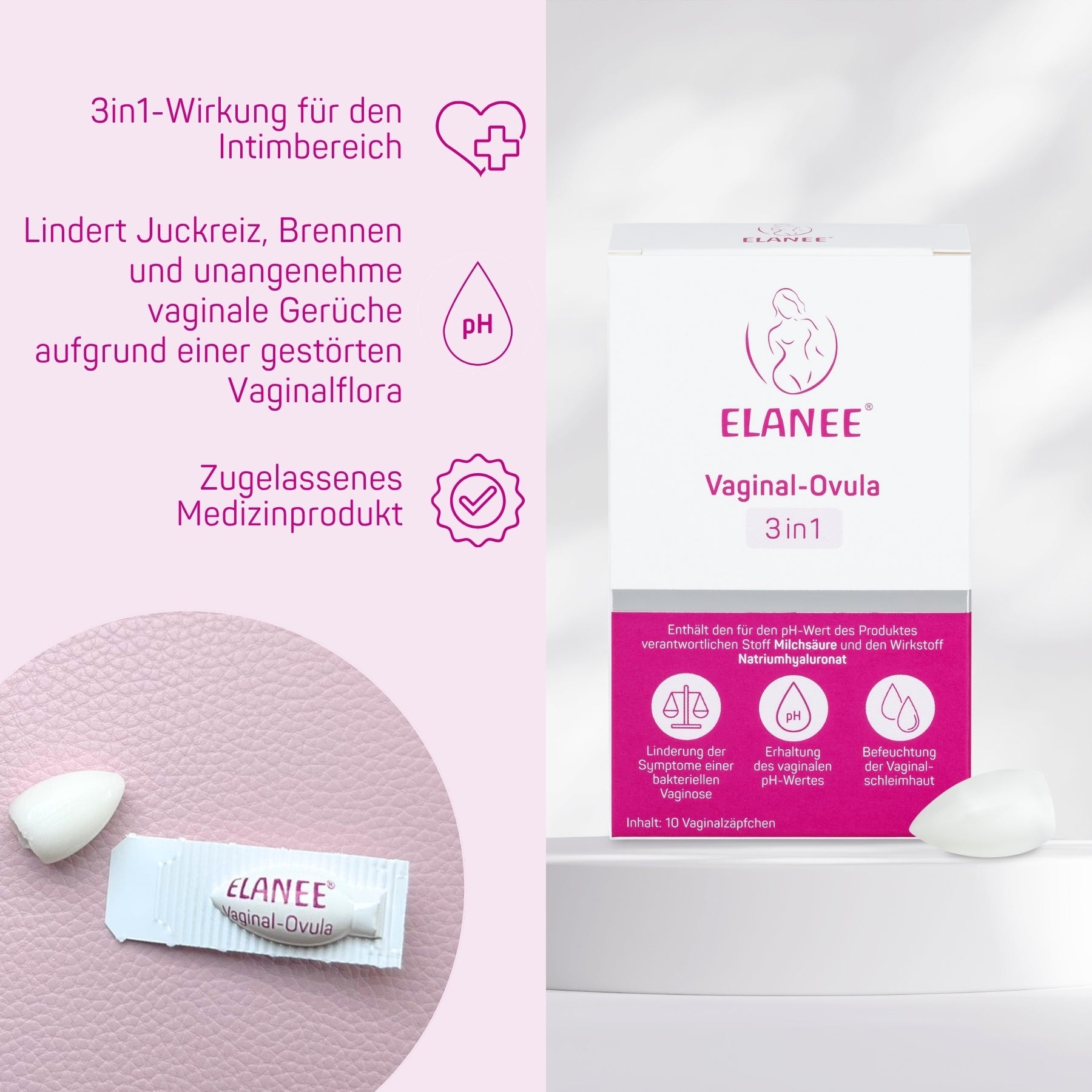 elanee-vaginal-ovula-vaginalz-pfchen-mit-feuchtigkeitsschutz image 2