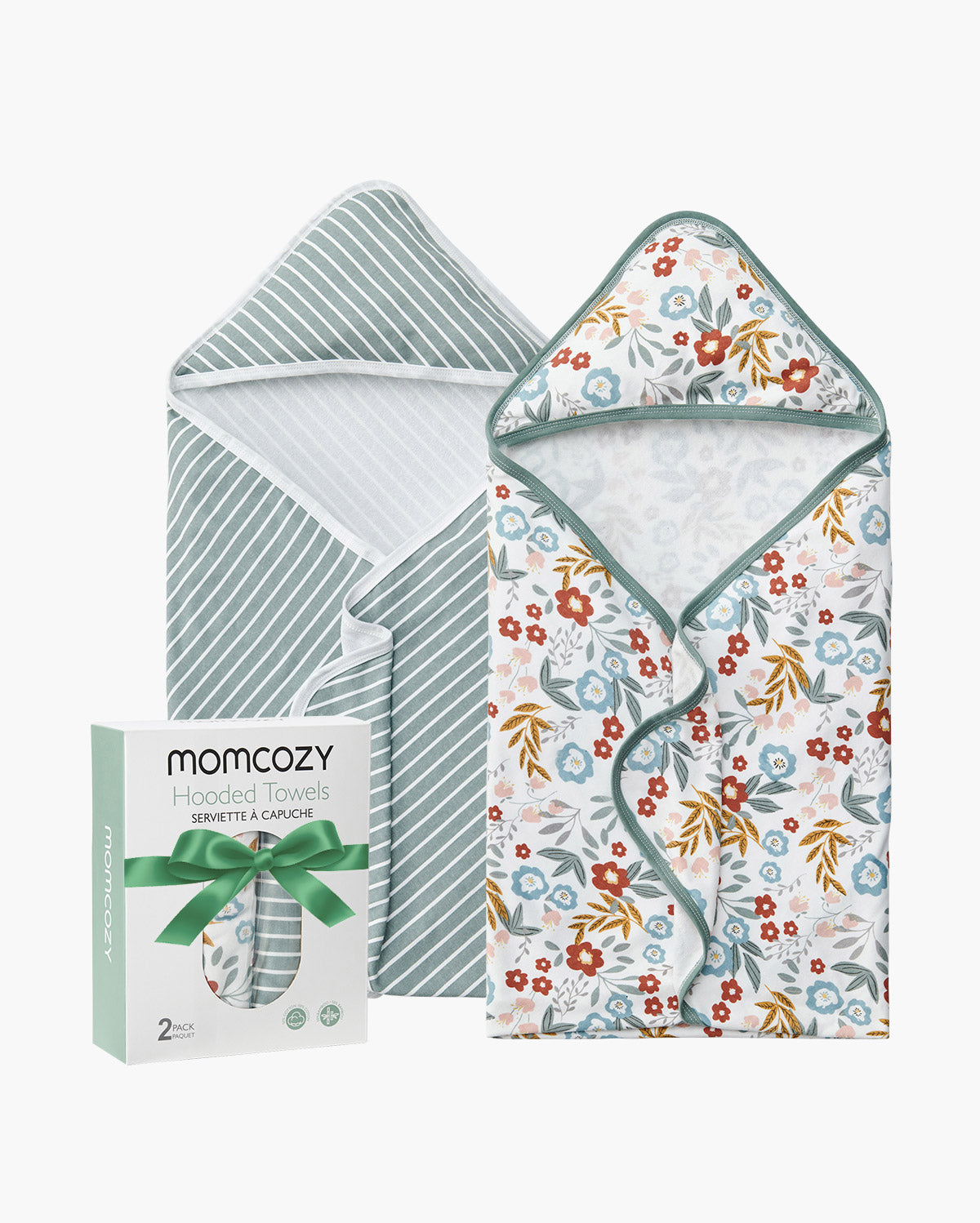 momcozy-baby-kapuzenhandtuch-neugeborene-2er-pack image 1