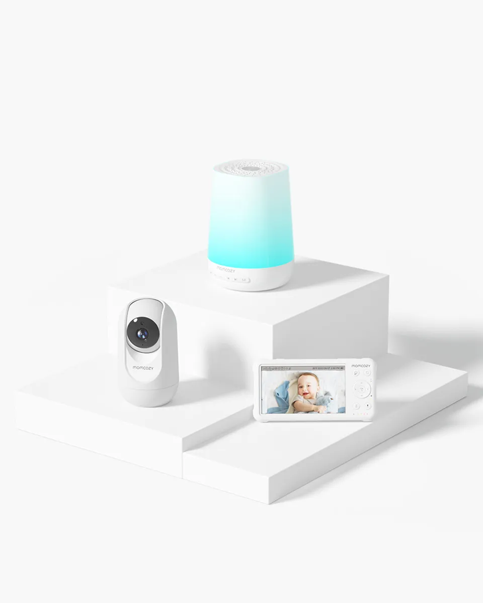 momcozy-baby-sicherheits-bundle-smart-baby-sound-maschine-babyphone image 1
