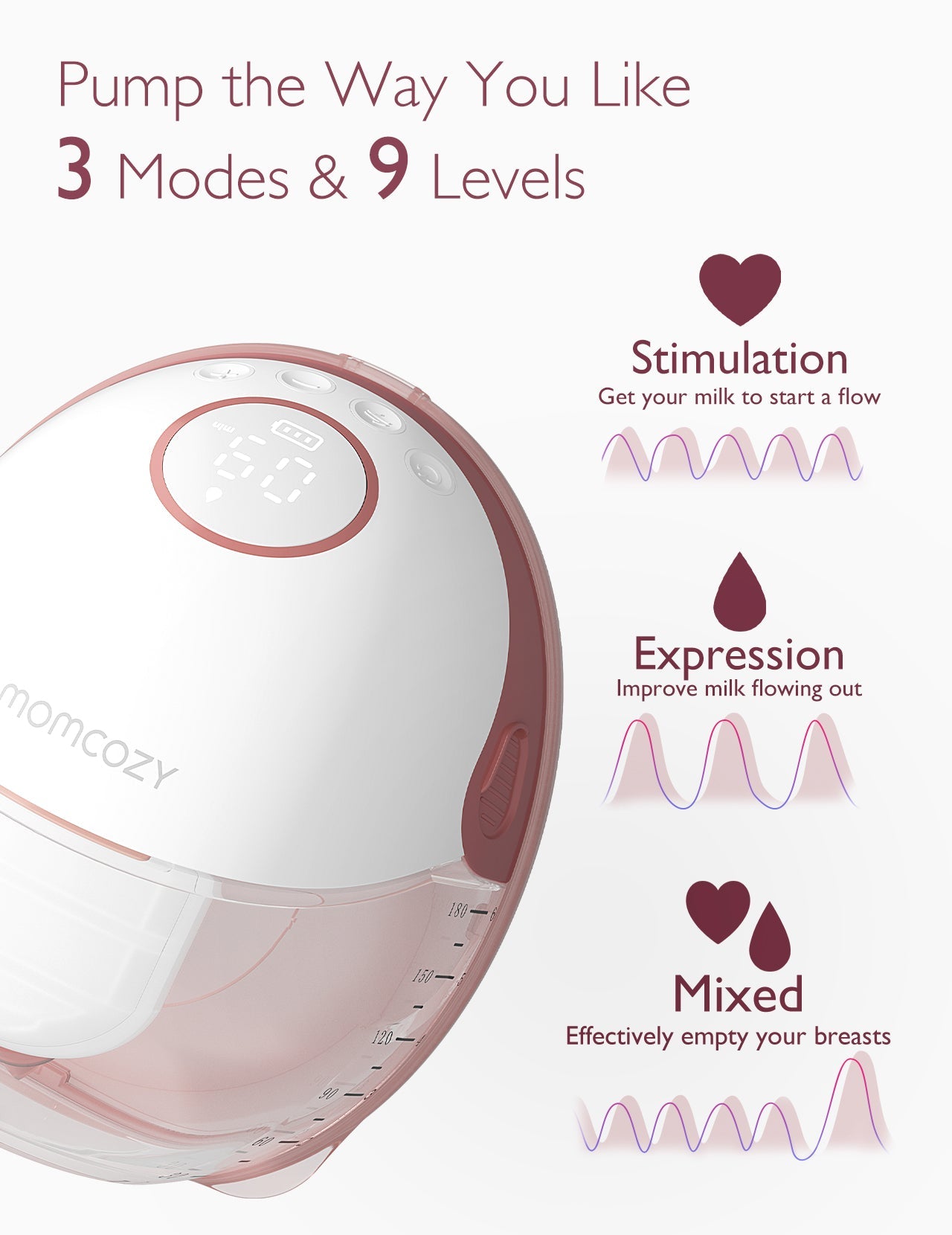 momcozy-mobile-style-m6-milchpumpe-120-muttermilchbeutel-set image 7