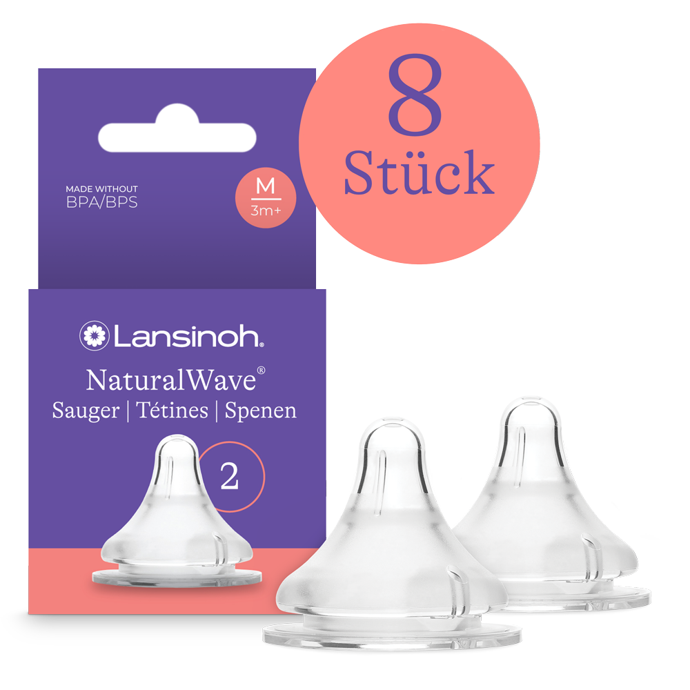 lansinoh-naturalwave-sauger-gr-e-m-silikon-trinksauger image 2
