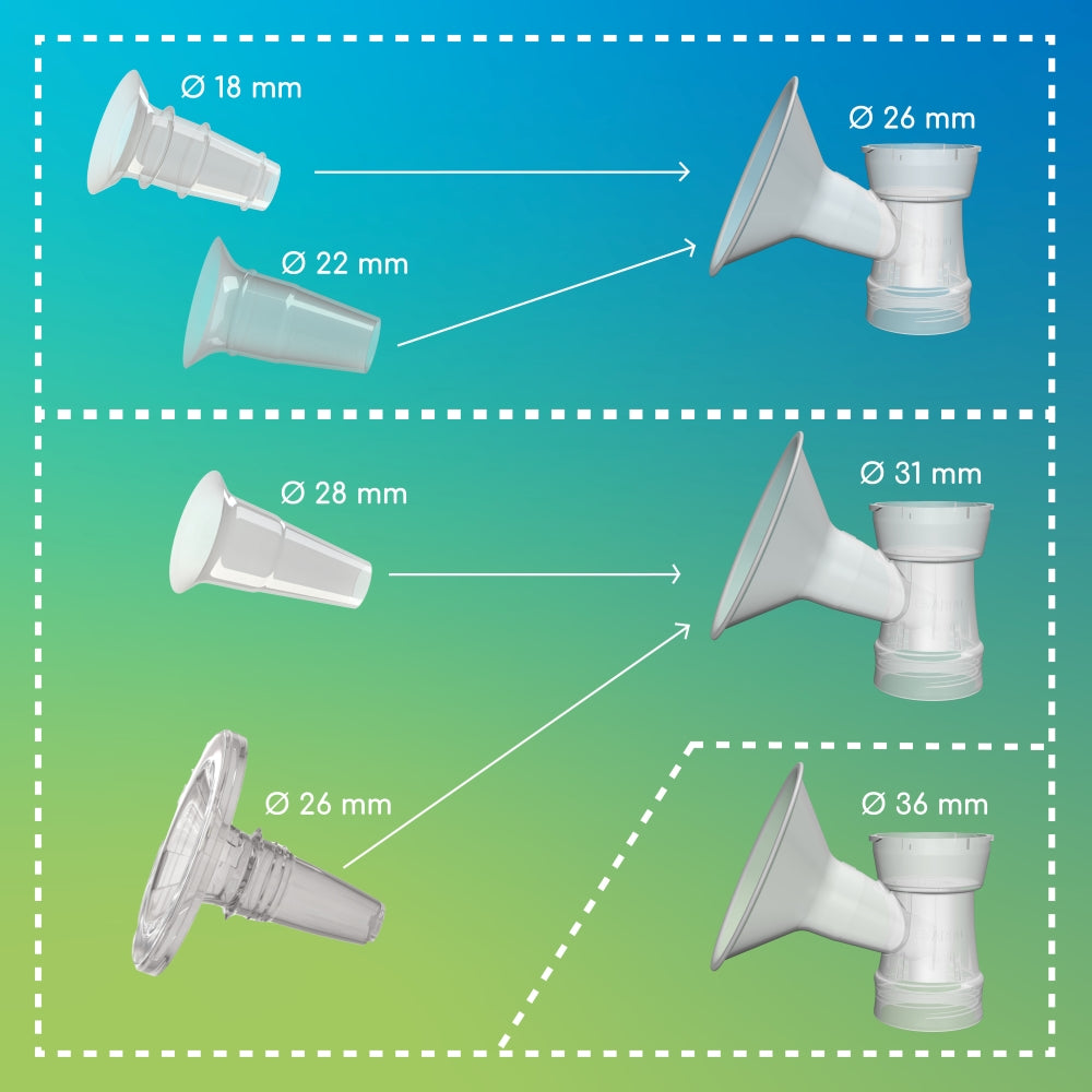 ardo-brustglocken-31-mm-mit-silikon-eins-tzen-28-mm image 3