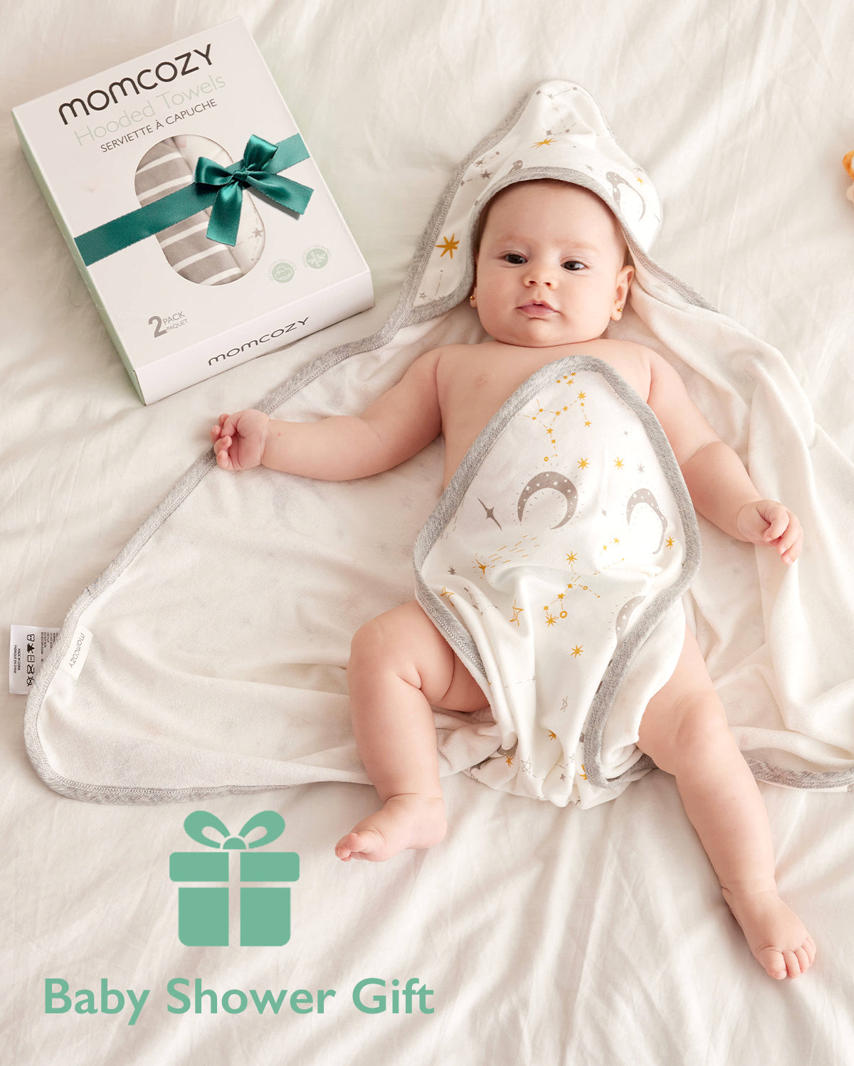 momcozy-baby-kapuzenhandtuch-sternenhimmel-2er-pack image 3