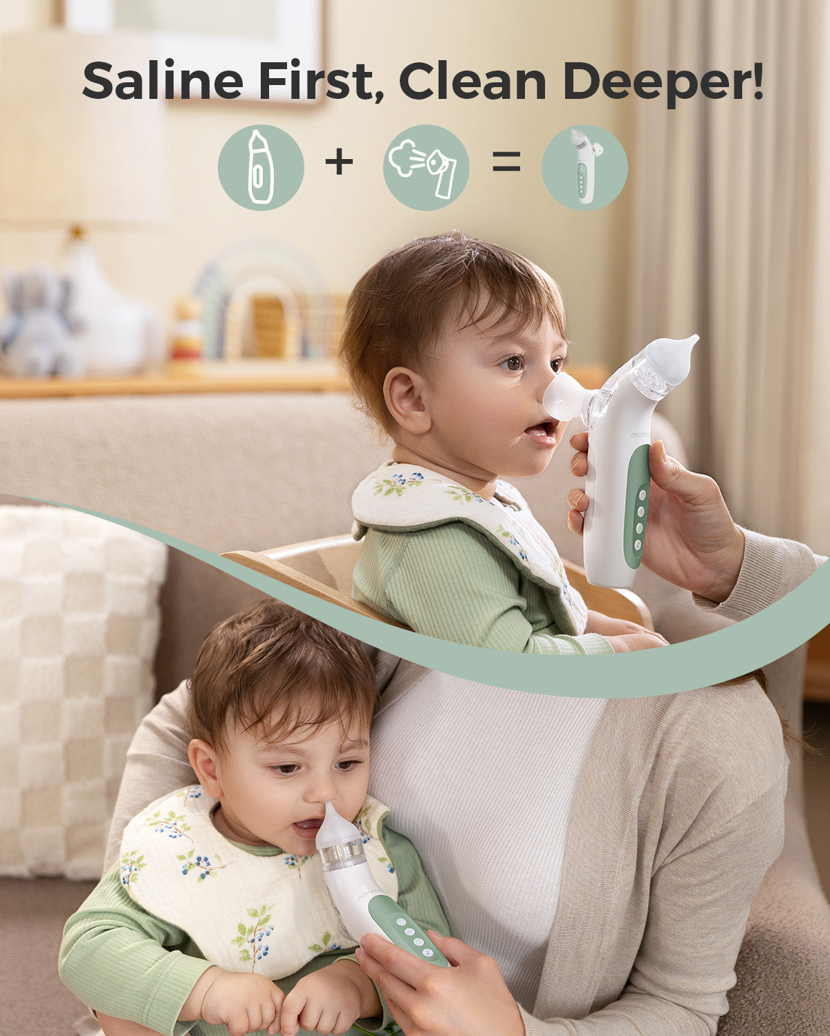 momcozy-breezyclear-2-in-1-elektrischer-nasensauger-mit-spr-h-und-saugfunktion image 2