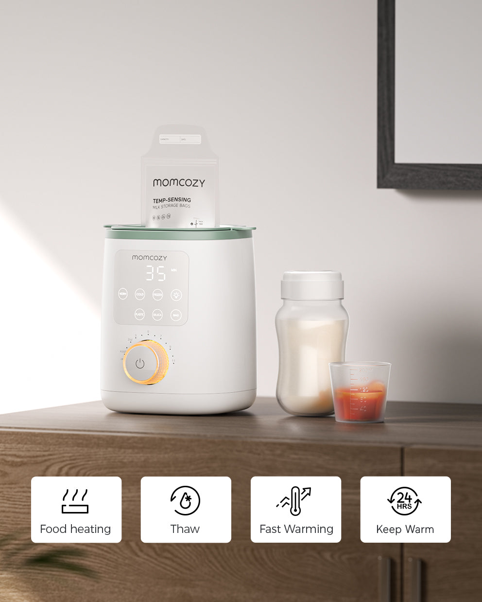 momcozy-stillen-reinigen-bundle-nutri-flaschenw-rmer-flaschenb-rsten-set image 3