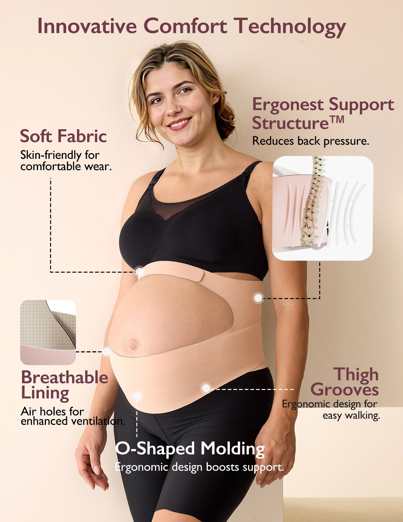 momcozy-postpartum-erholung-bundle-ergonest-bauchband-postpartum-petite-bauchban image 3