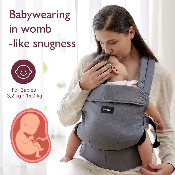 momcozy-purehug-babytrage-grau-air-series image 3