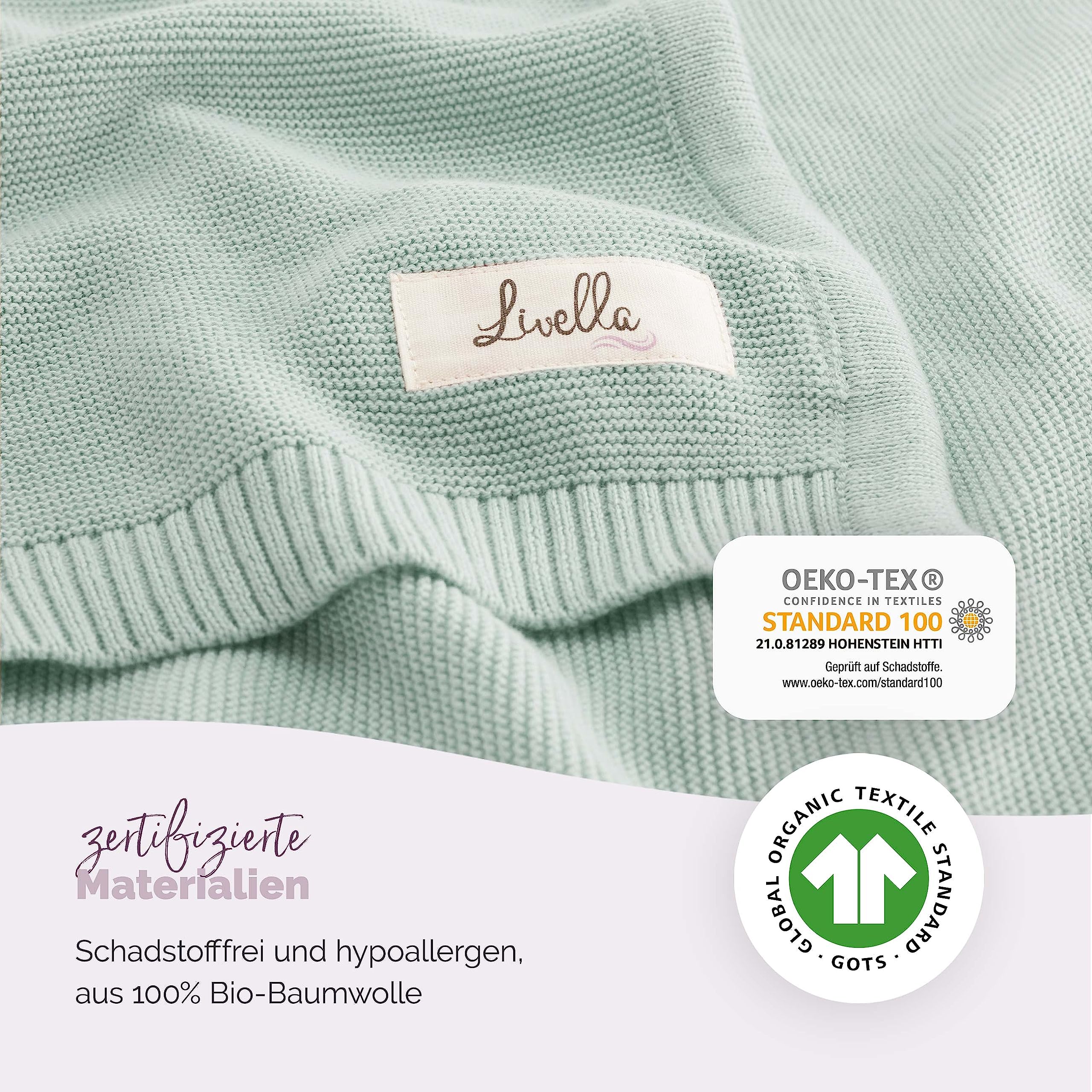 livella-babydecke-90-x-70-cm-strickdecke-aus-100-bio-baumwolle image 2