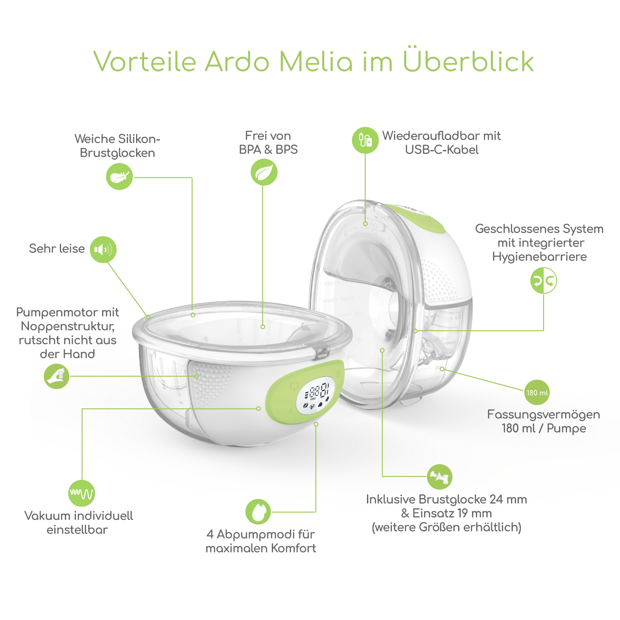 ardo-melia-elektrische-hands-free-milchpumpe image 8