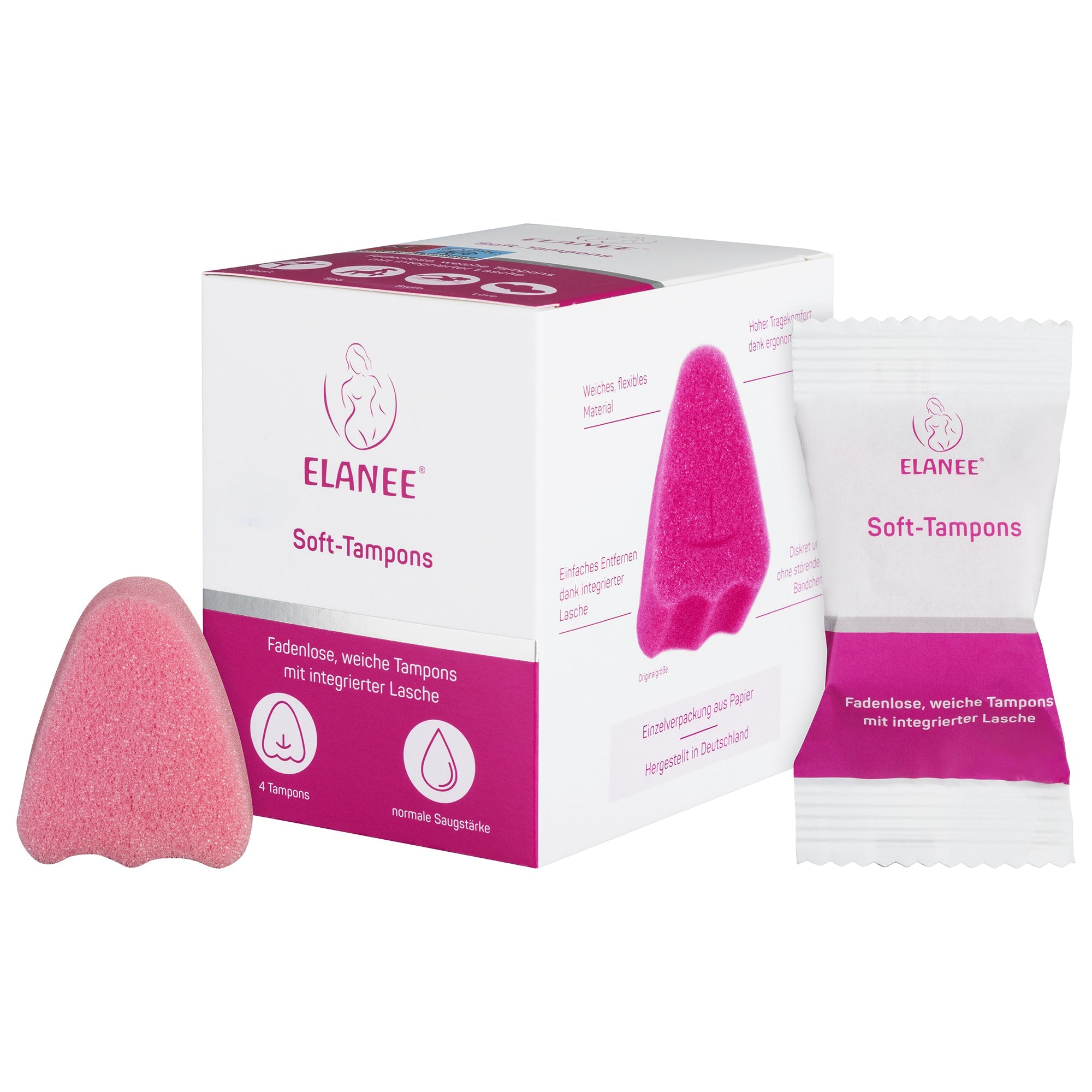 elanee-soft-tampons-ohne-faden-leichte-bis-mittlere-tage image 7