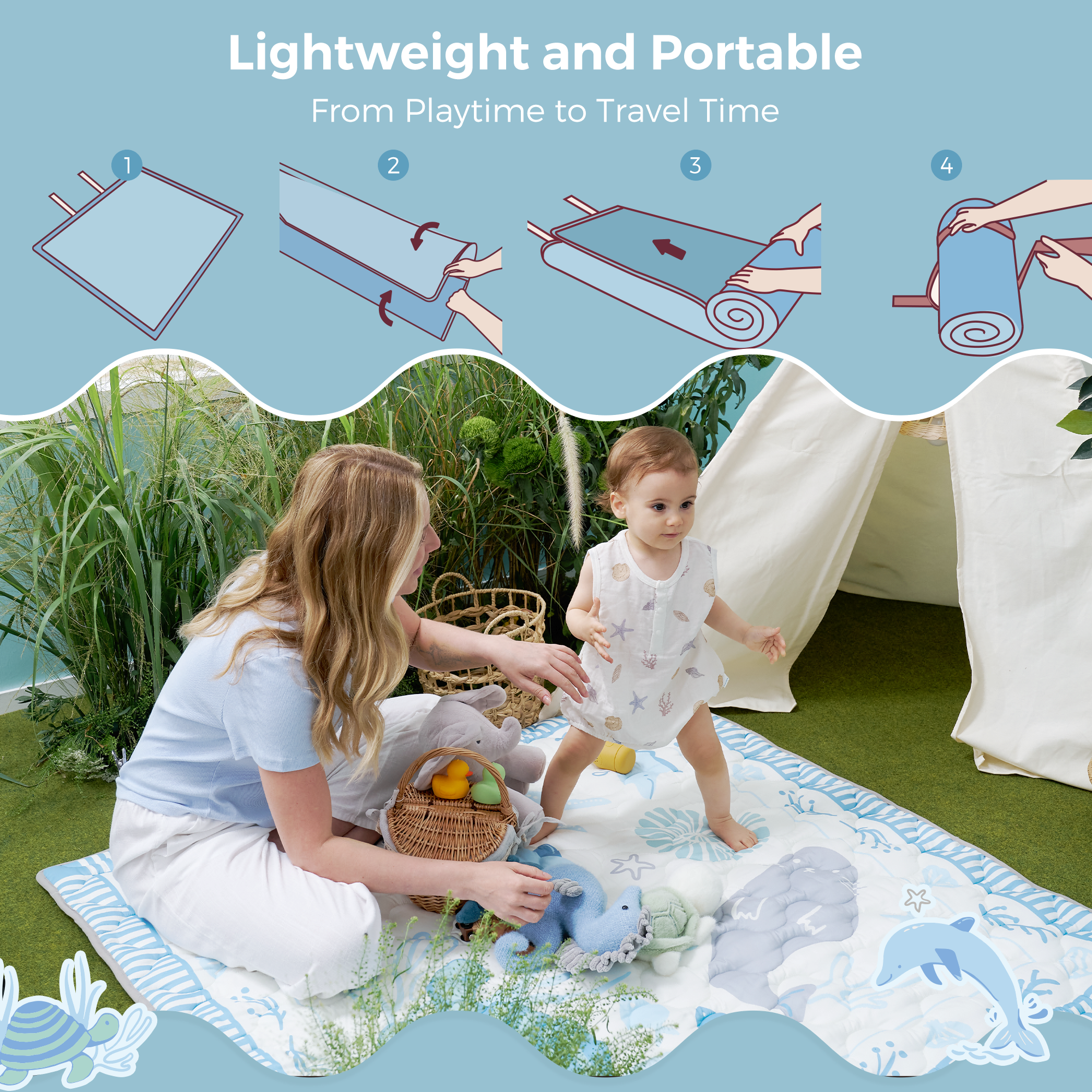 momcozy-baby-portable-spielmatte-playmat image 8
