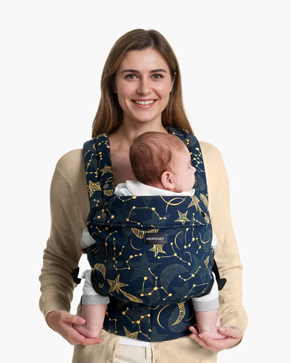 momcozy-purehug-babytrage-farbe-sternennacht image 1